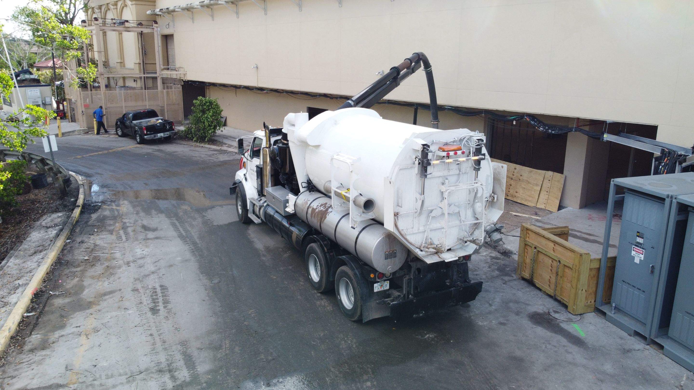Ritz-Carlton North Service Road Daylighting by Don Mar, Inc. Storm Water Solutions