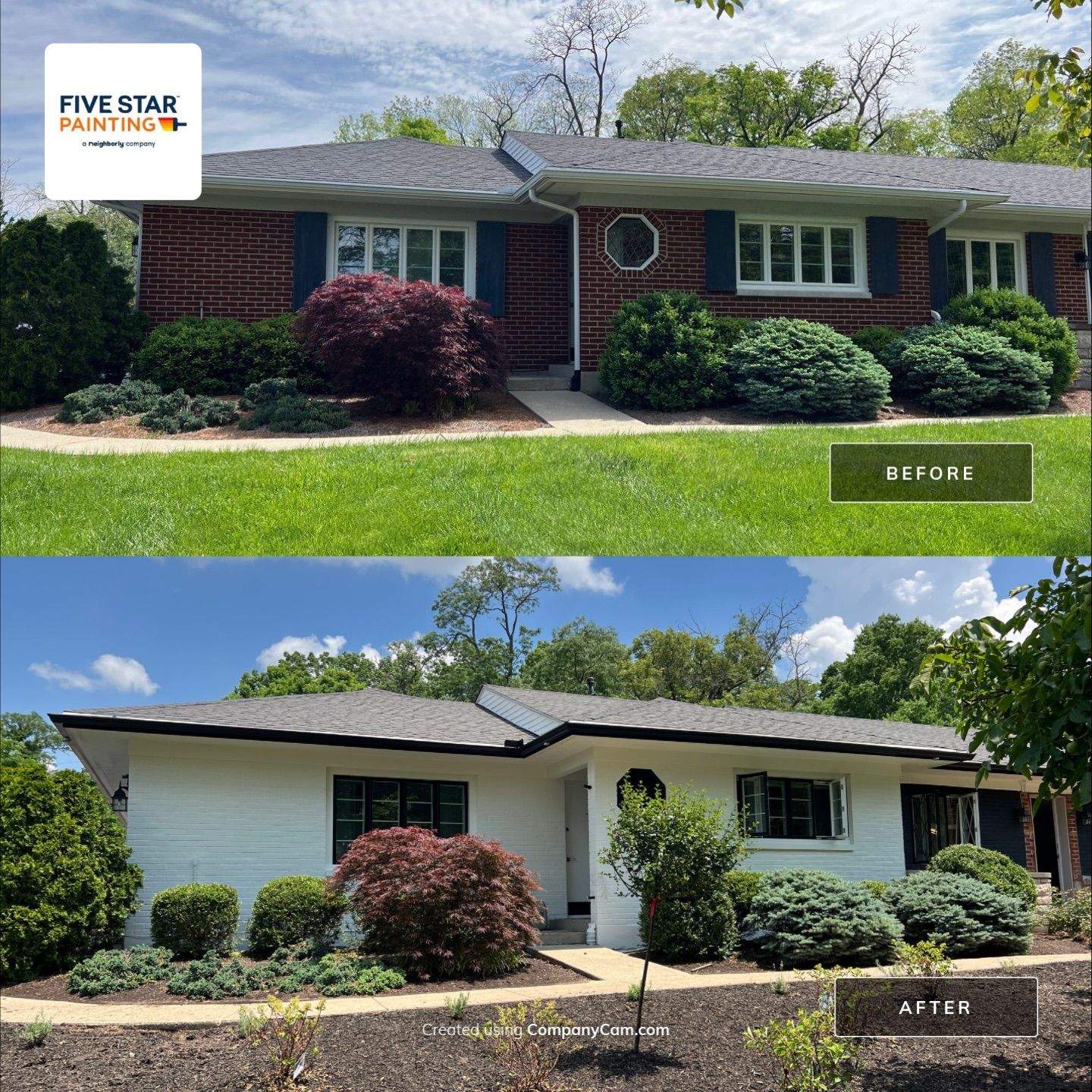 Big projects in Kettering - exterior by Five Star Painting of Batavia