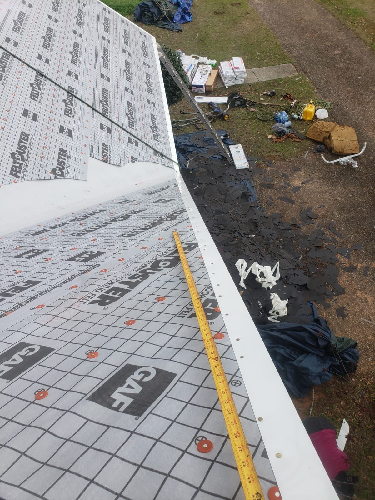 Residential Roofing Installation using Roof Replacement by American Roofing & Construction LLC