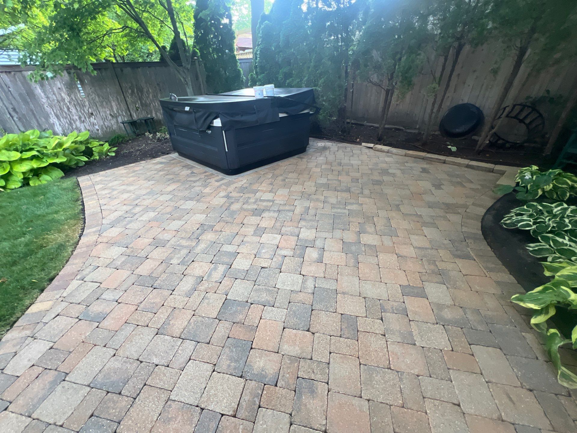 Brick paver clean, sand and seal.  using surebond SB-8700 by Northern Power Washing LLC.