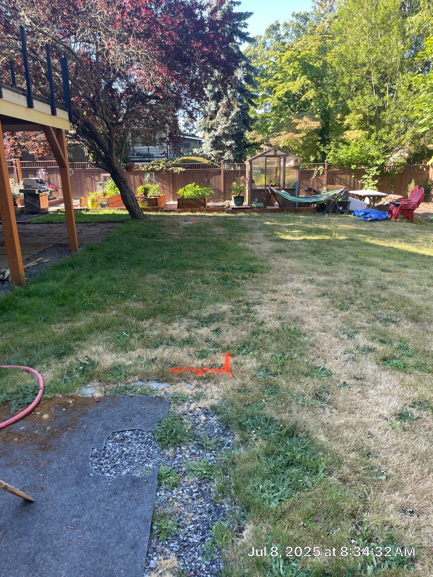 Concrete Back Patio Renovation | Edmonds  by Jireh Asphalt & Concrete Inc 