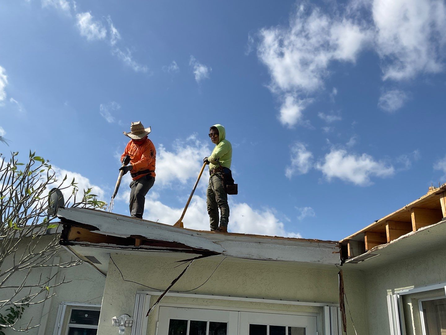 Beautiful Blue Shingle Re-Roof in Hollywood! by First Due Roofing