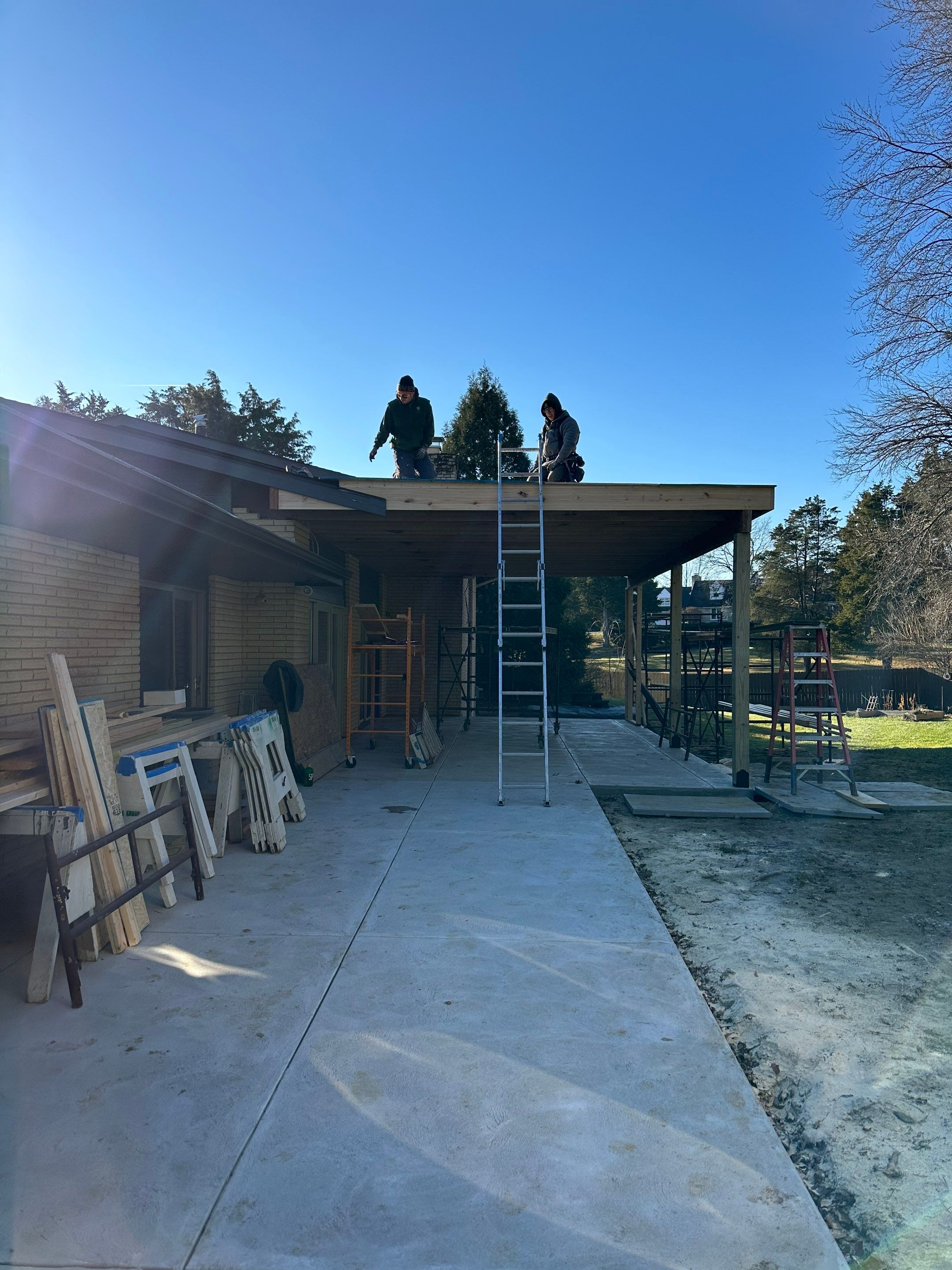Centerville Covered Patio by Zengel Group