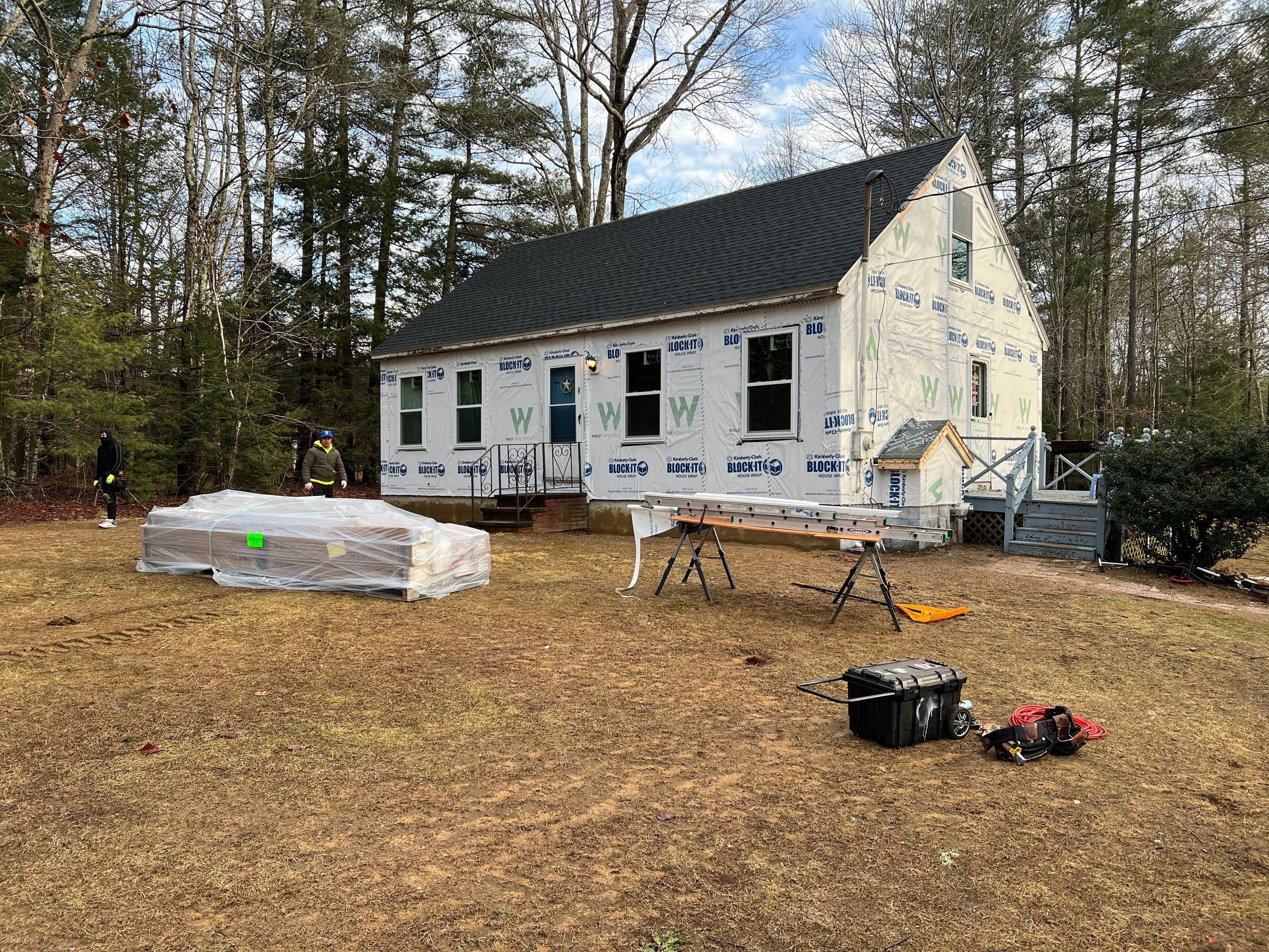 Residential Roofing Installation North Berwick Maine by Tall pine roofing
