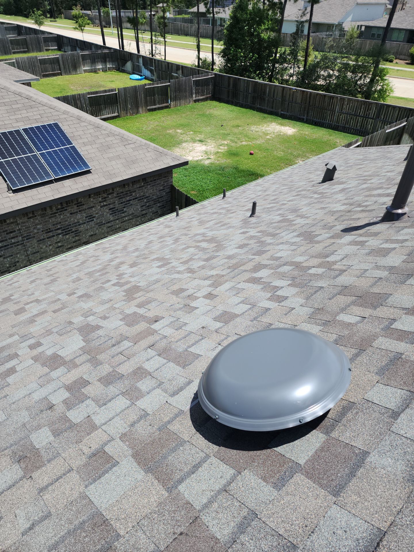 Residential Roofing Installation using Owen's Corning Duration (Lifetime) Shingles by Roof Repair Company