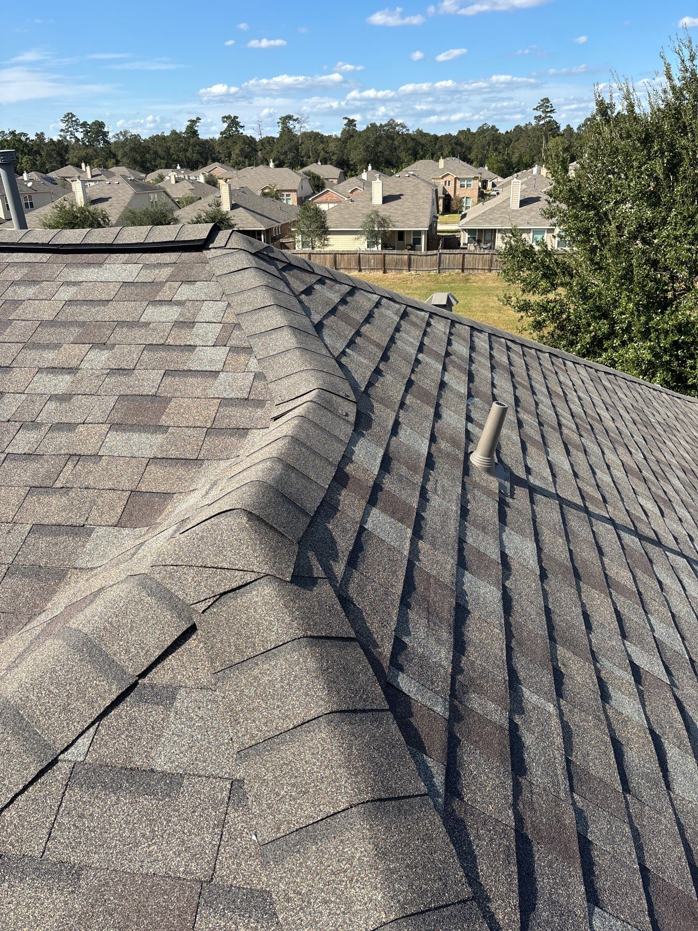 Residential Roofing Installation using Owen's Corning Duration (Lifetime) Shingles by Roof Repair Company