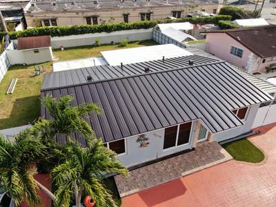 Metal Roof - Galvalume - Dark Bronze