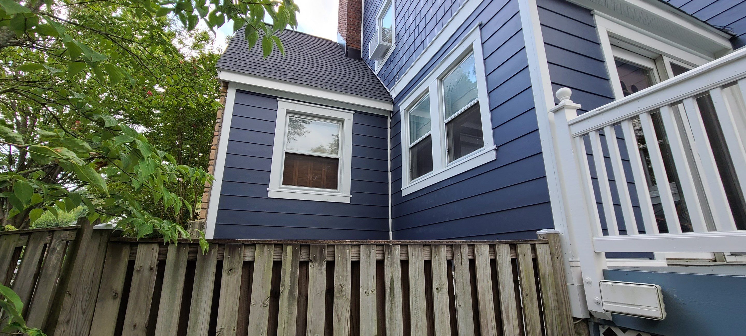 Siding replacement using James Hardie Siding by Window Depot of Annapolis