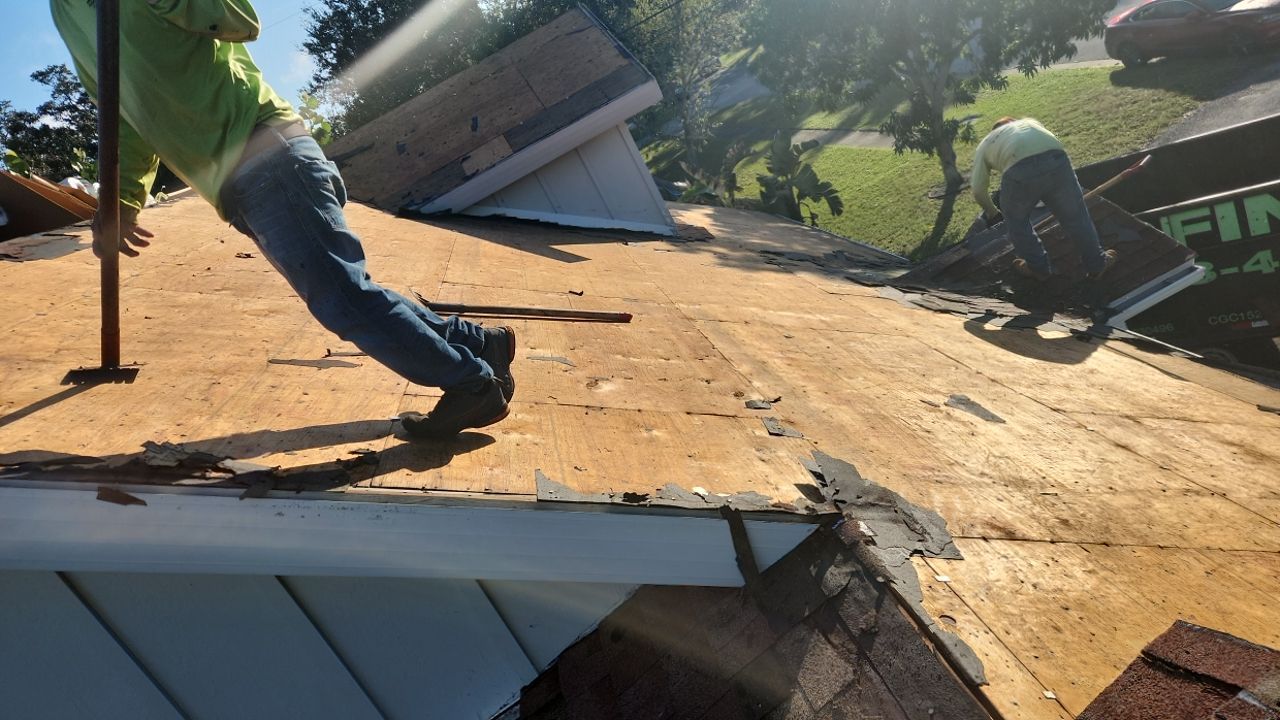 Project in St Pete 33703 by Mitchell Roofing Company LLC 