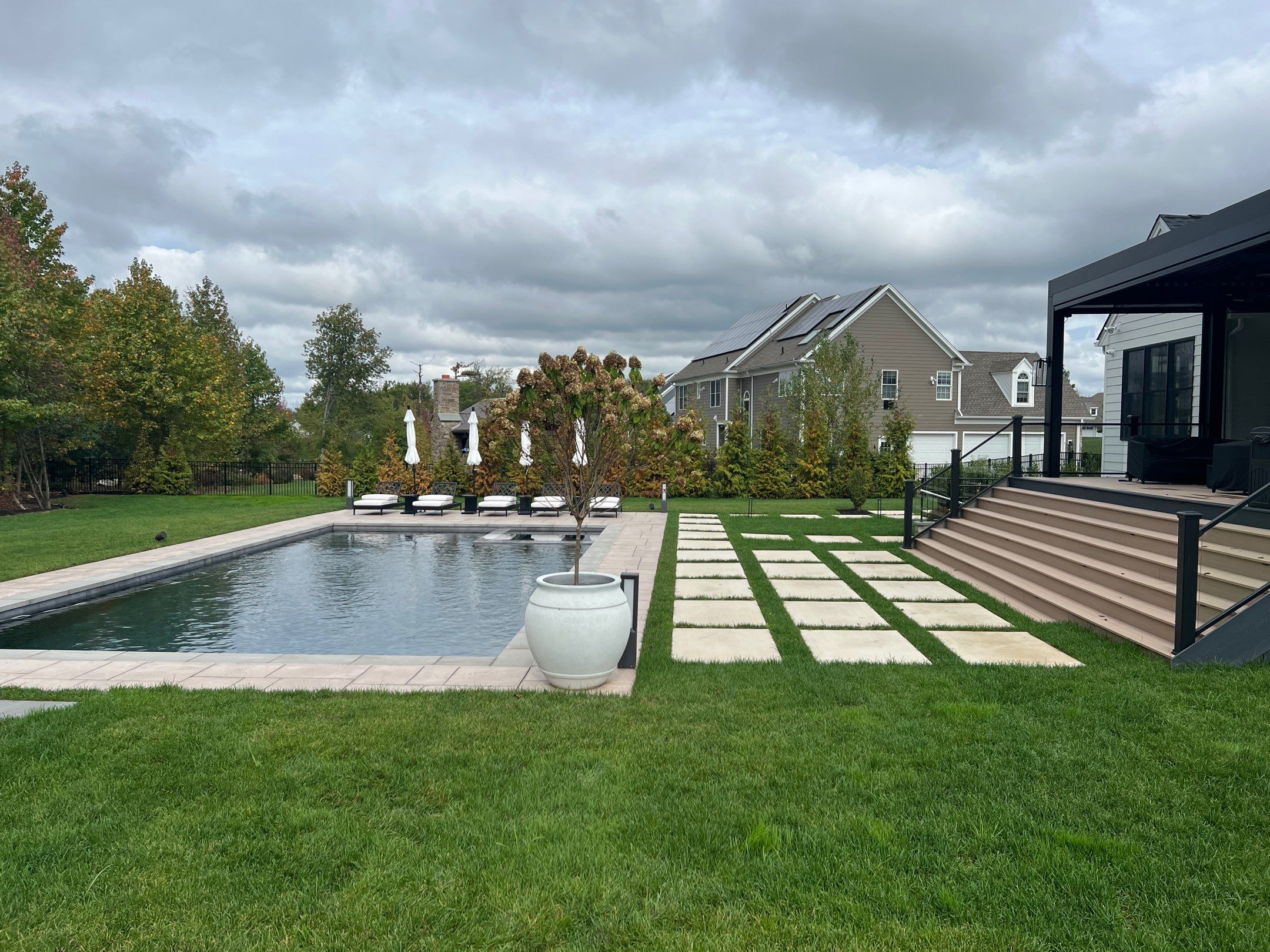 Custom Pool Deck and Patio in Ambler, PA by Architectural Concrete Design