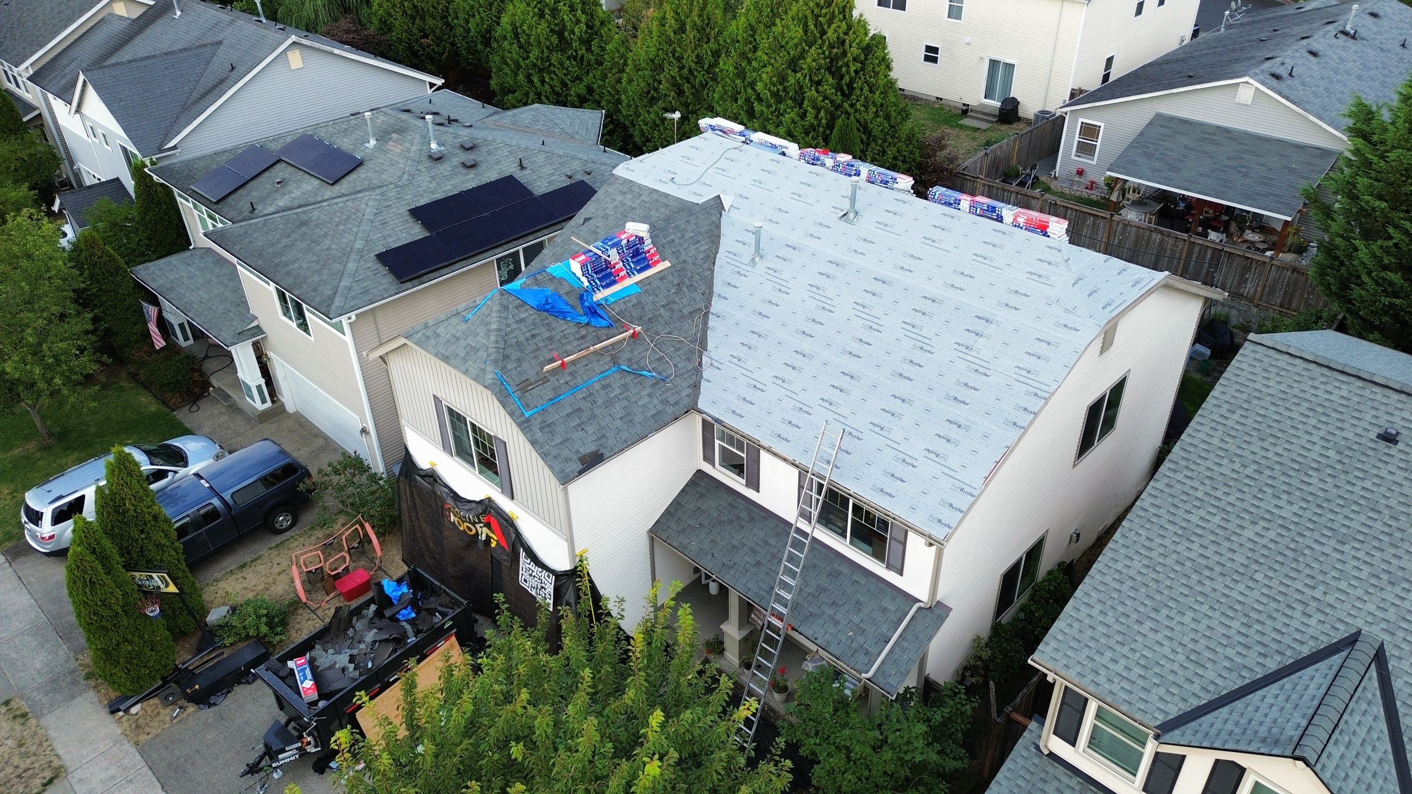 Puyallup Water Damage Roof Replacement  by Proline Roofing & Restoration LLC