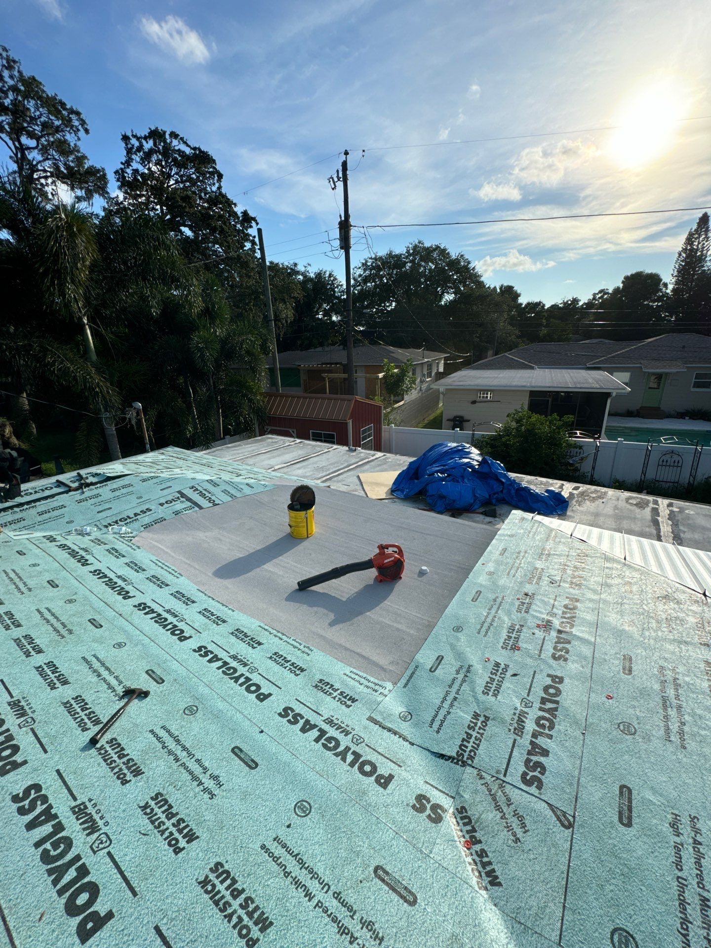 Project in St. Petersburg 33710 by Mitchell Roofing Company LLC