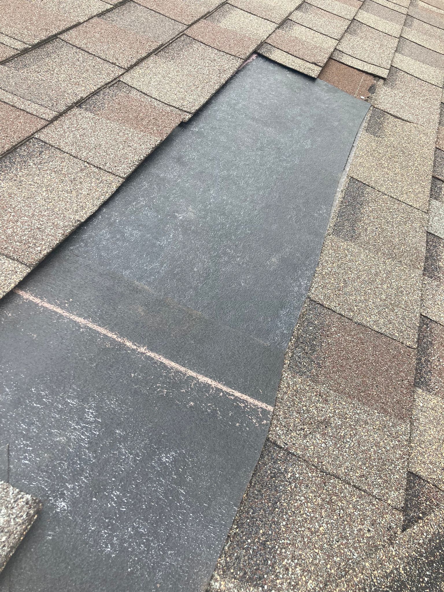 Hail Damage using Owen's Corning Duration (Lifetime) Shingles by Roof Repair Company