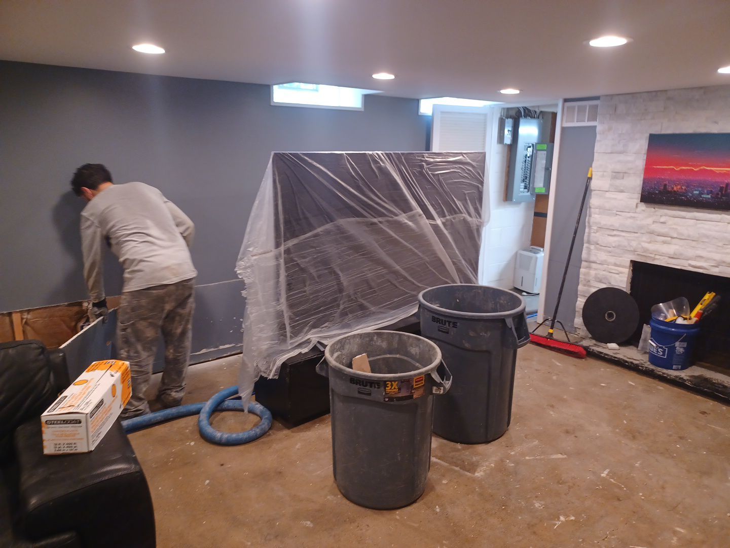 Project in Beverly Hills by EzDry Water Mitigation & Property Restoration