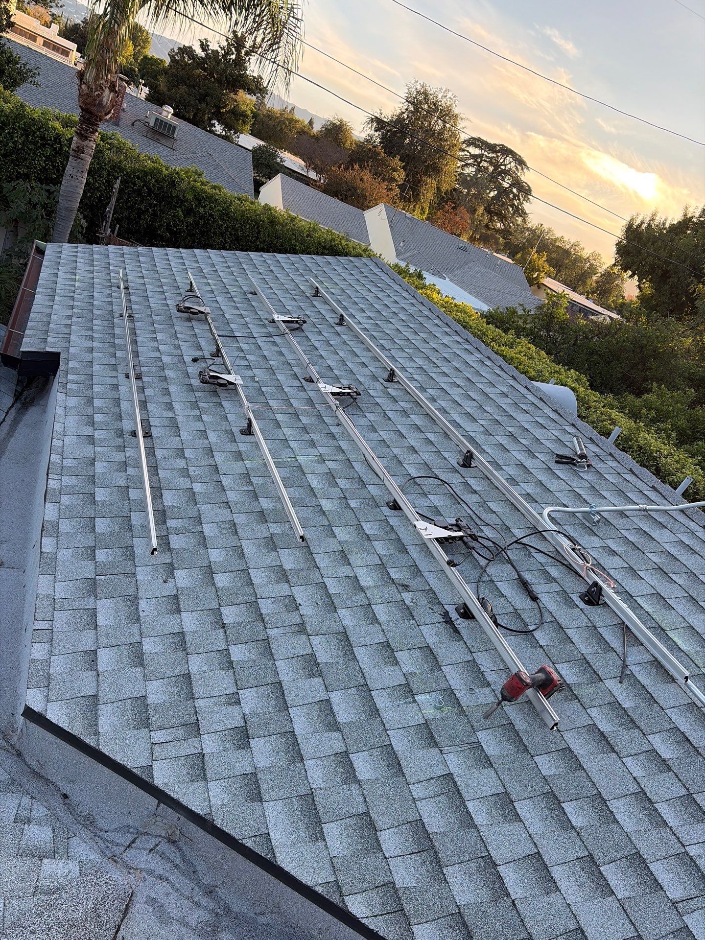 Residential Solar Panel Installation and Electrical Service Upgrade in Los Angeles by AWS Solar