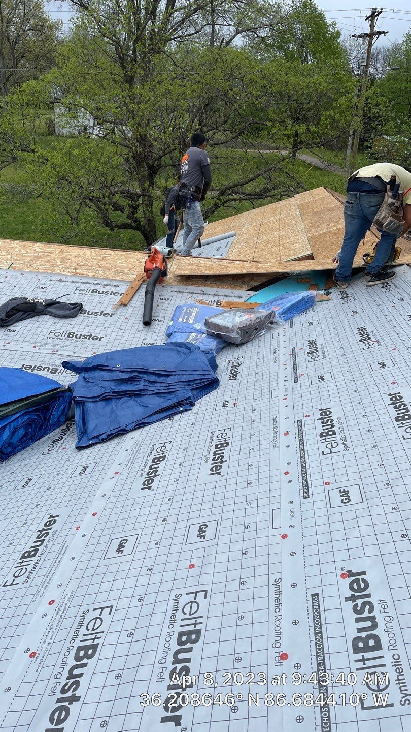 Residential Roofing Installation using GAF HDZ Roofing System  by Undersun Roofing 