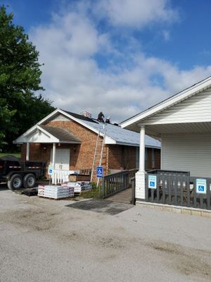 Commercial Roofing Installation using Tamko Heritage Shingles
