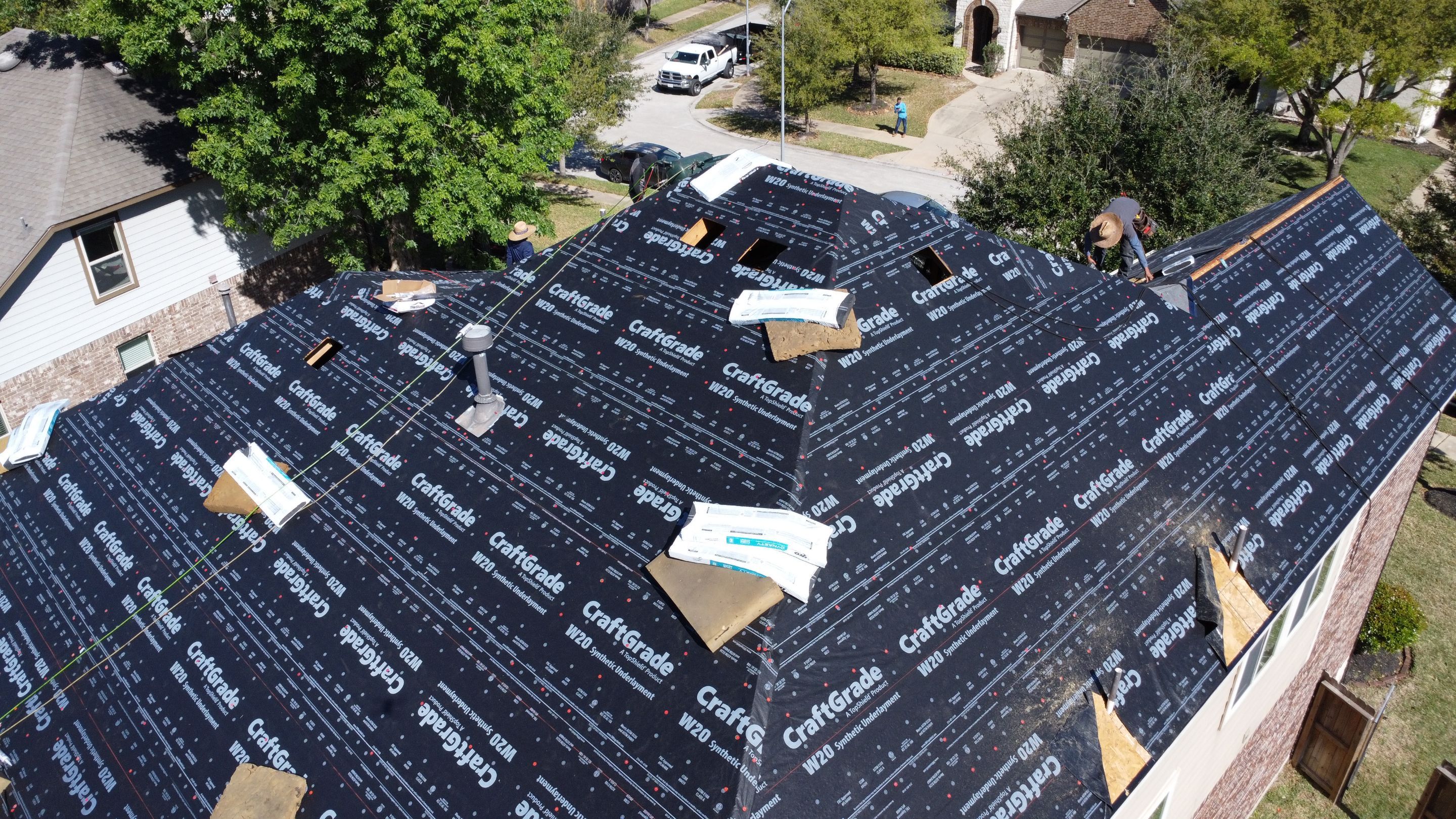 Project in Spring, Texas by Roof Top Innovations