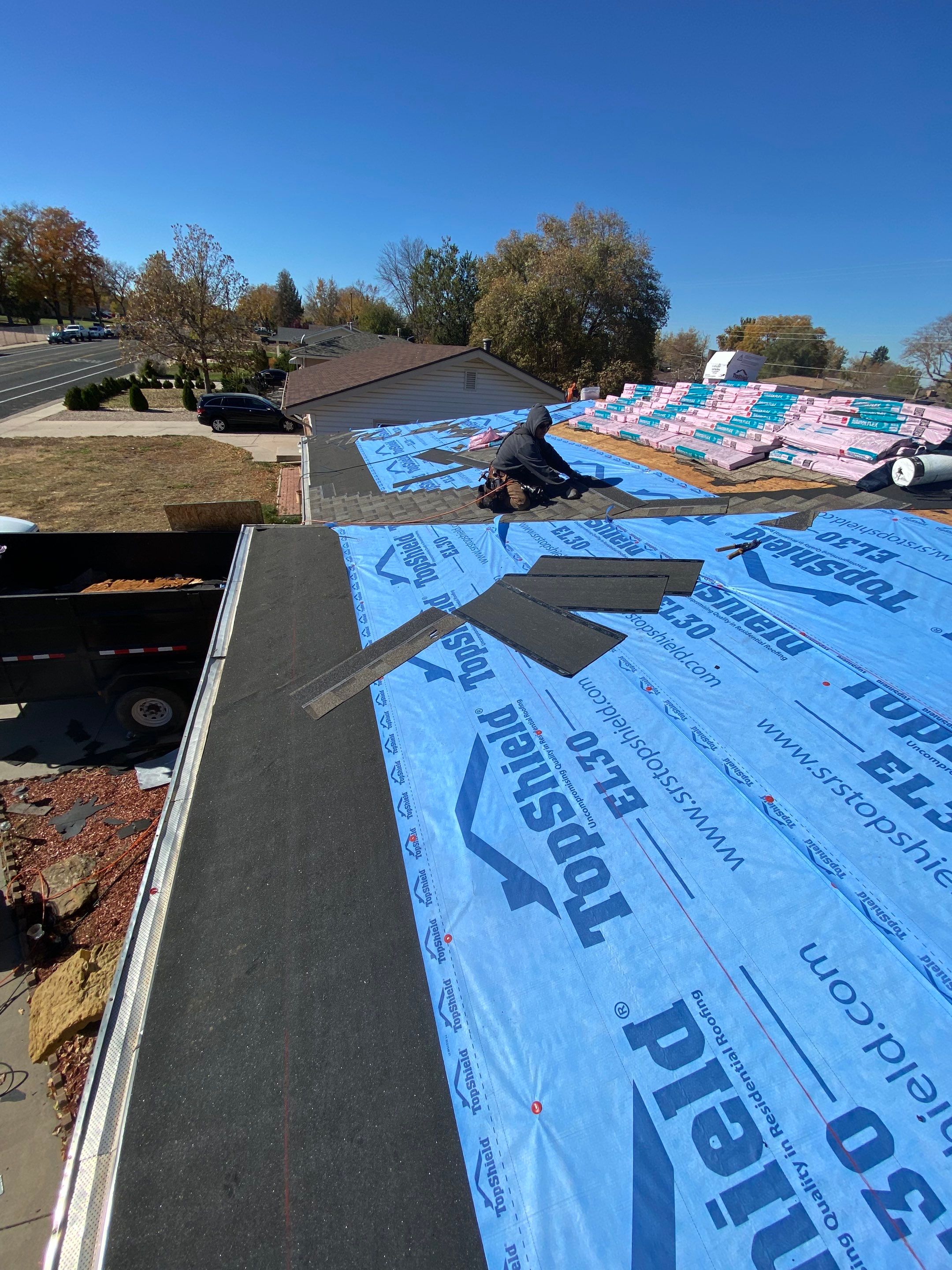 Re-Roof Due to Hail Storm by Black Belt Roofing