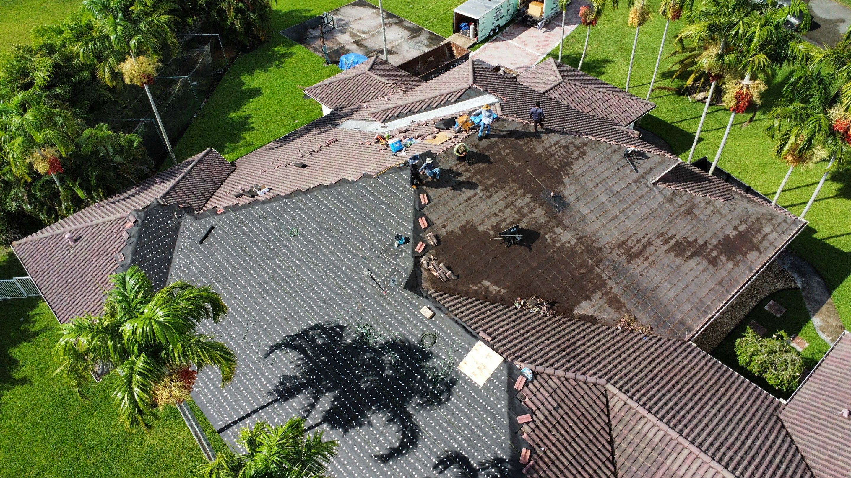 Peppertree Circle West, Davie, FL by G&J Roofing 