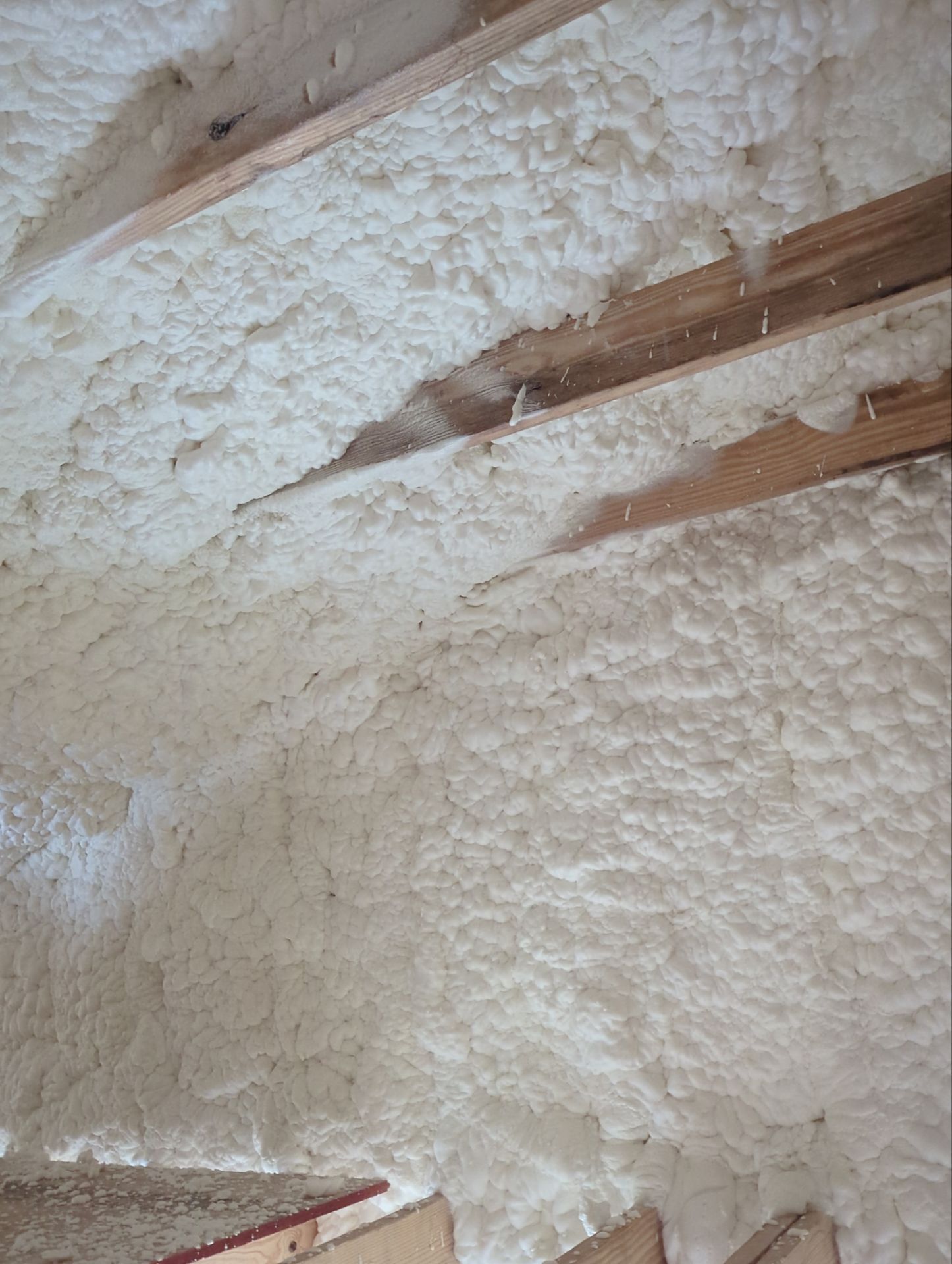 Basement Exterior Walls using Closed Cell Spray Foam by NYS Foam & Energy