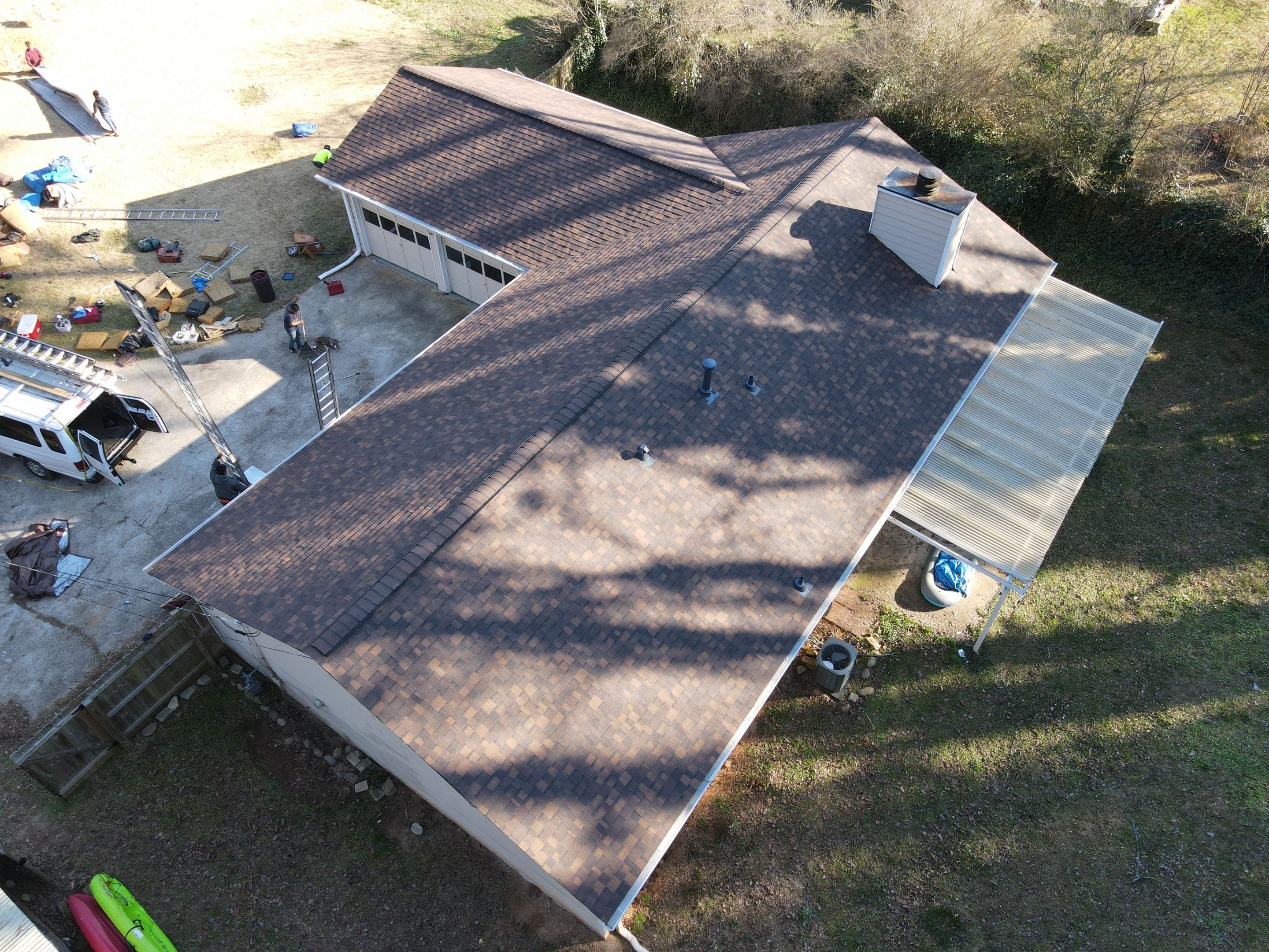 Residential Roofing Installation using Owens Corning by Inspector Roofing and Restoration