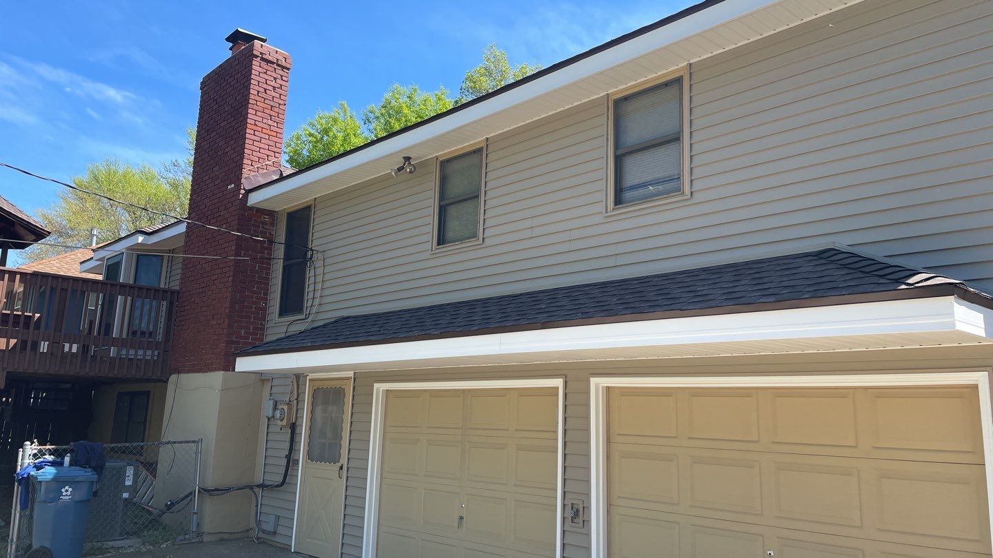 Residential Roofing Installation and adding our Premium Point  by EEC  Windows, Siding & Roofing 
