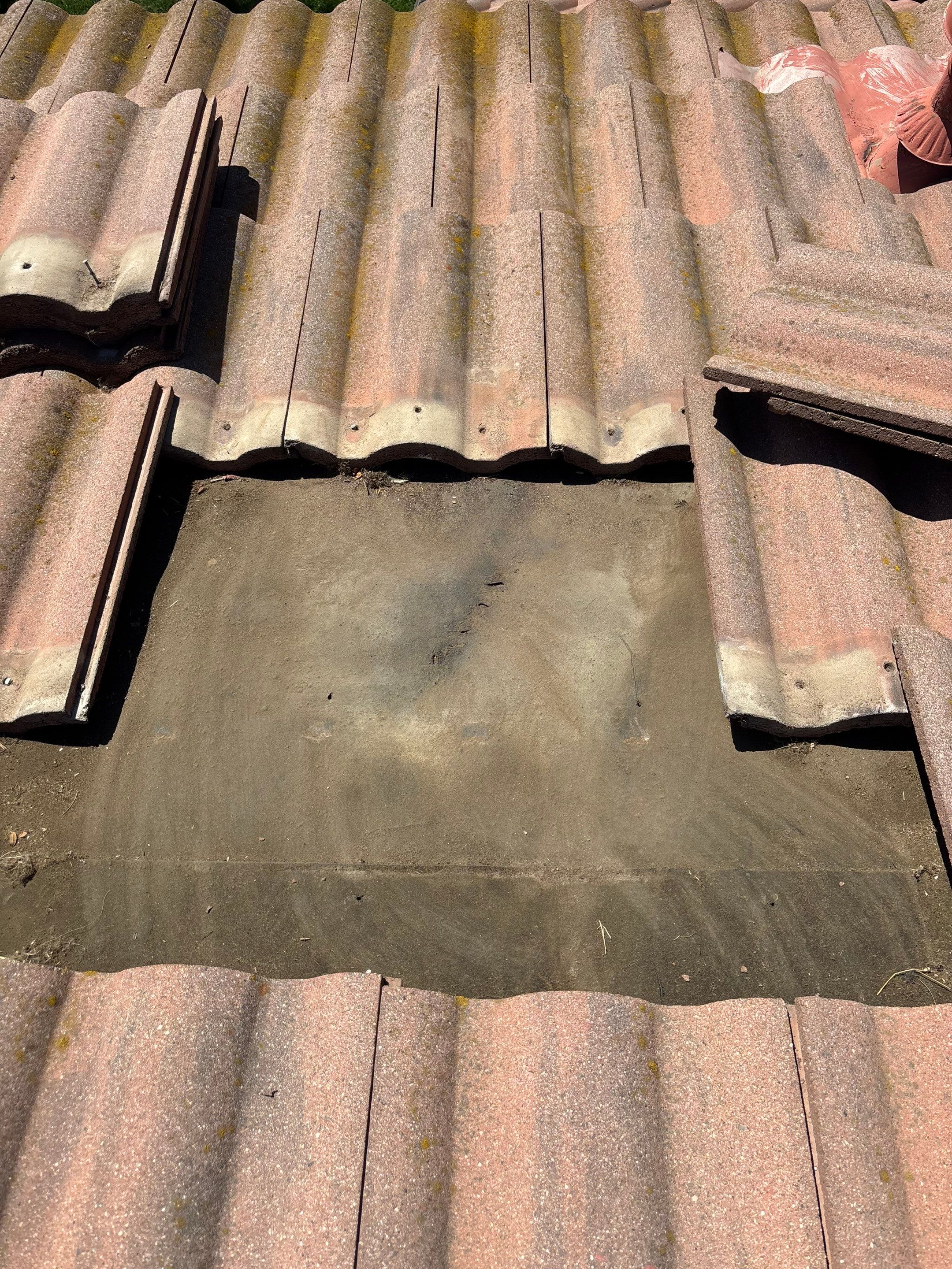 Temecula Tile Roof Repair and Underlayment Patch Work by Zenith Roofing Services 