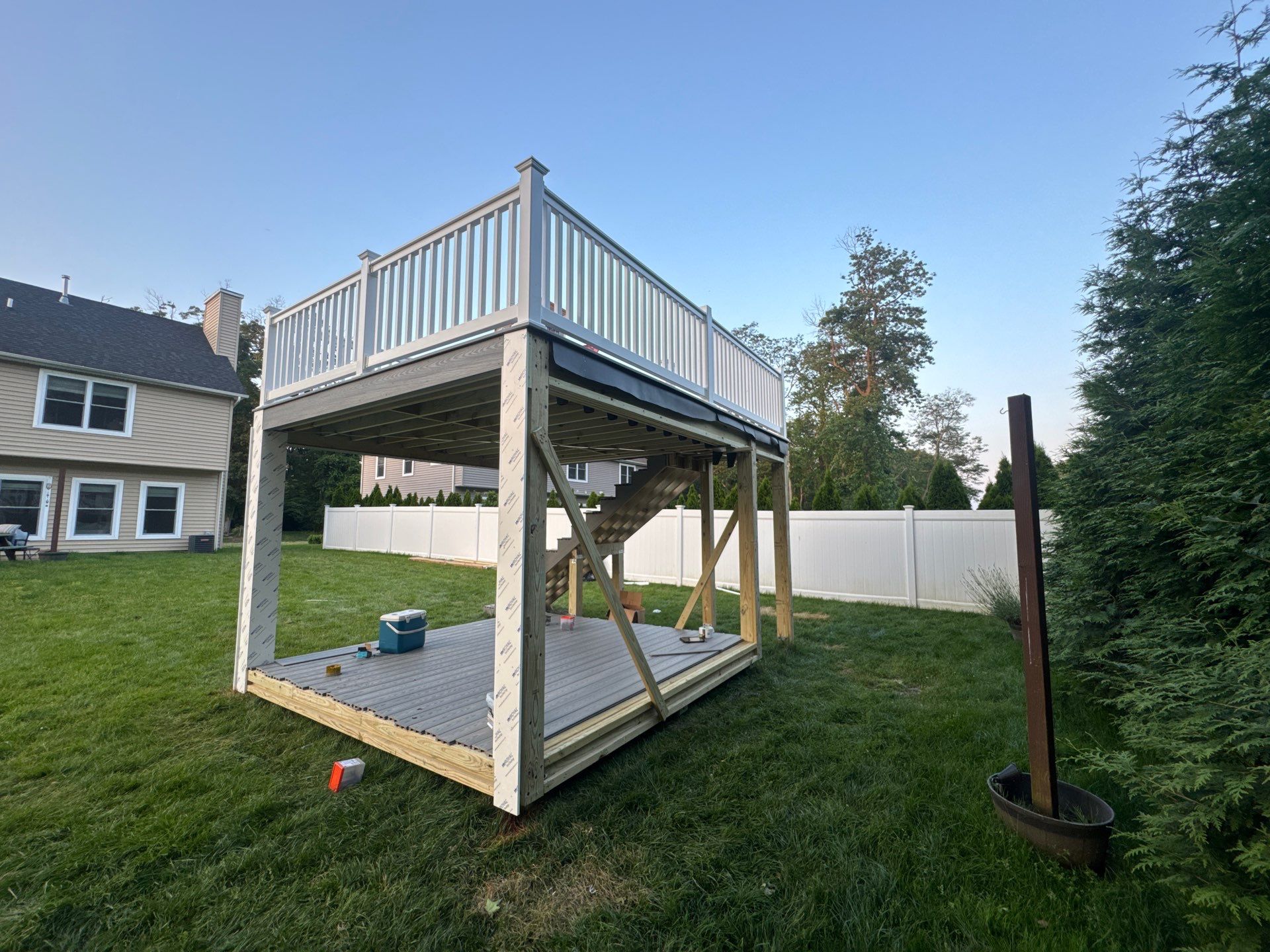 New Deck in Ocean Township, New Jersey by deck guardian