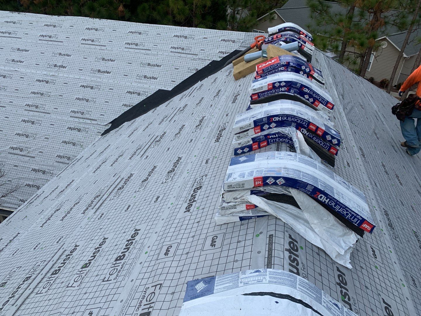 Re-Roof by American Roofing NC