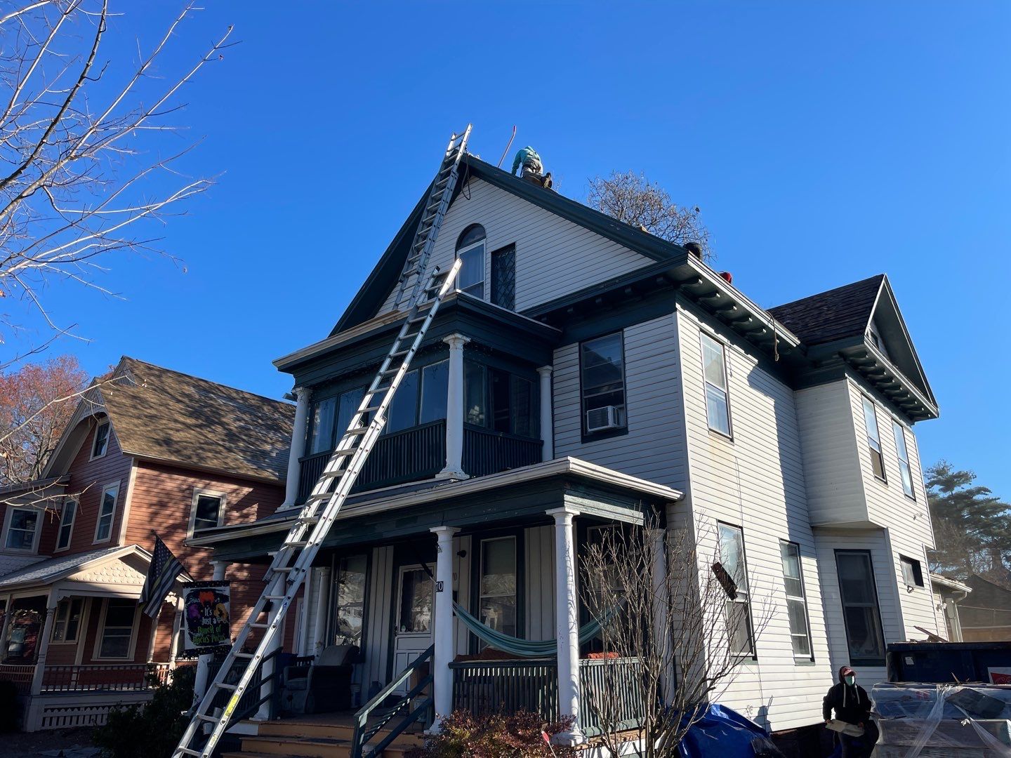 Full Slate Roof Removal & Solar-Ready System—Completed in One Day! by Sensible Home Solutions