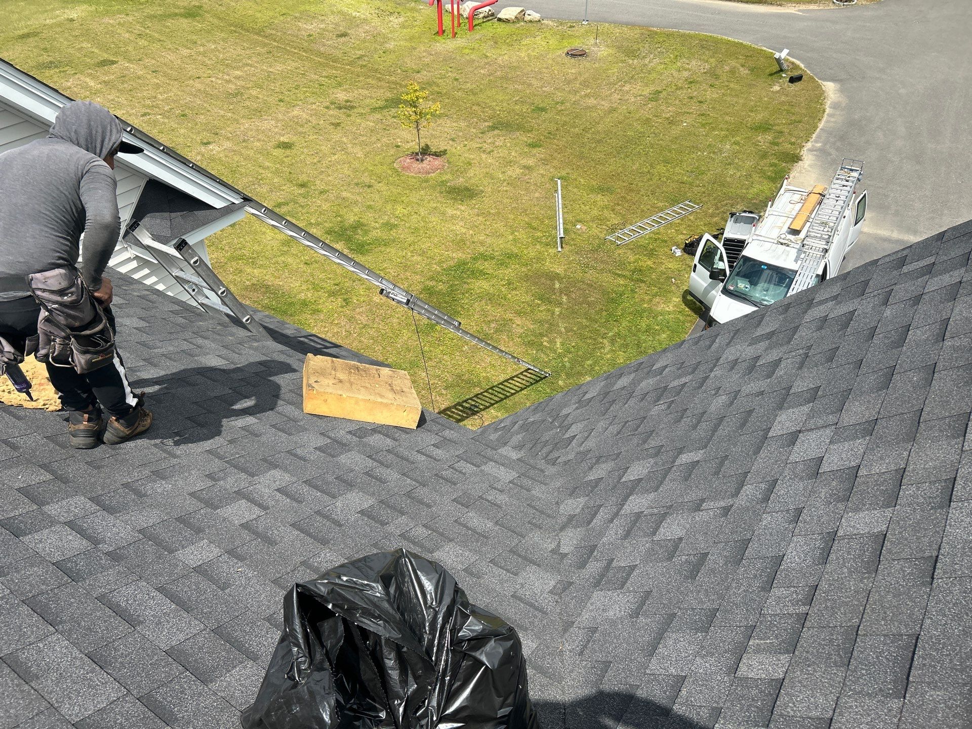 Project in Brookline by Mighty Dog Roofing of Greater Middlesex County