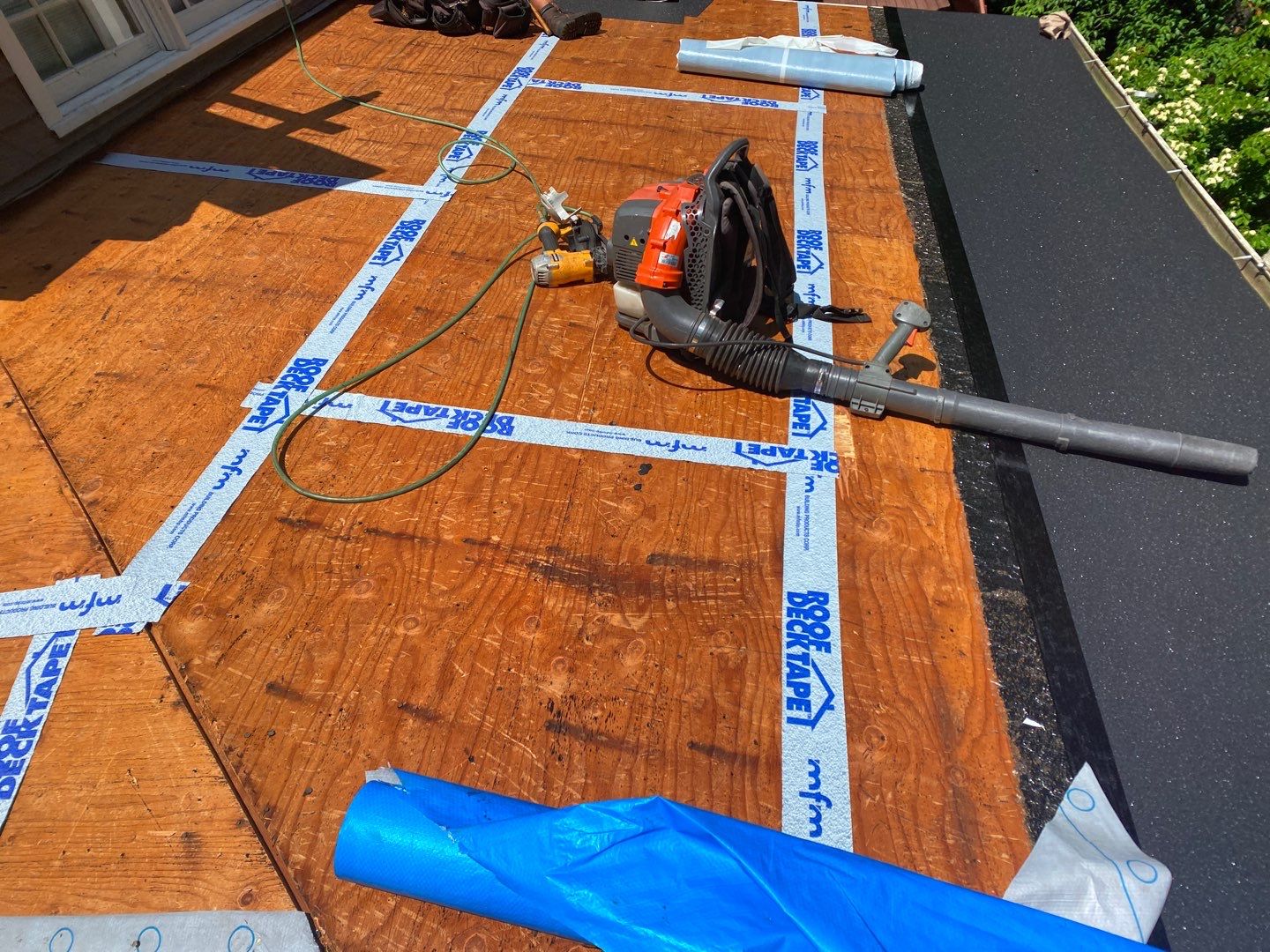 Residential Roofing Installation using Owens Corning Duration Driftwood by A Plus Exterior