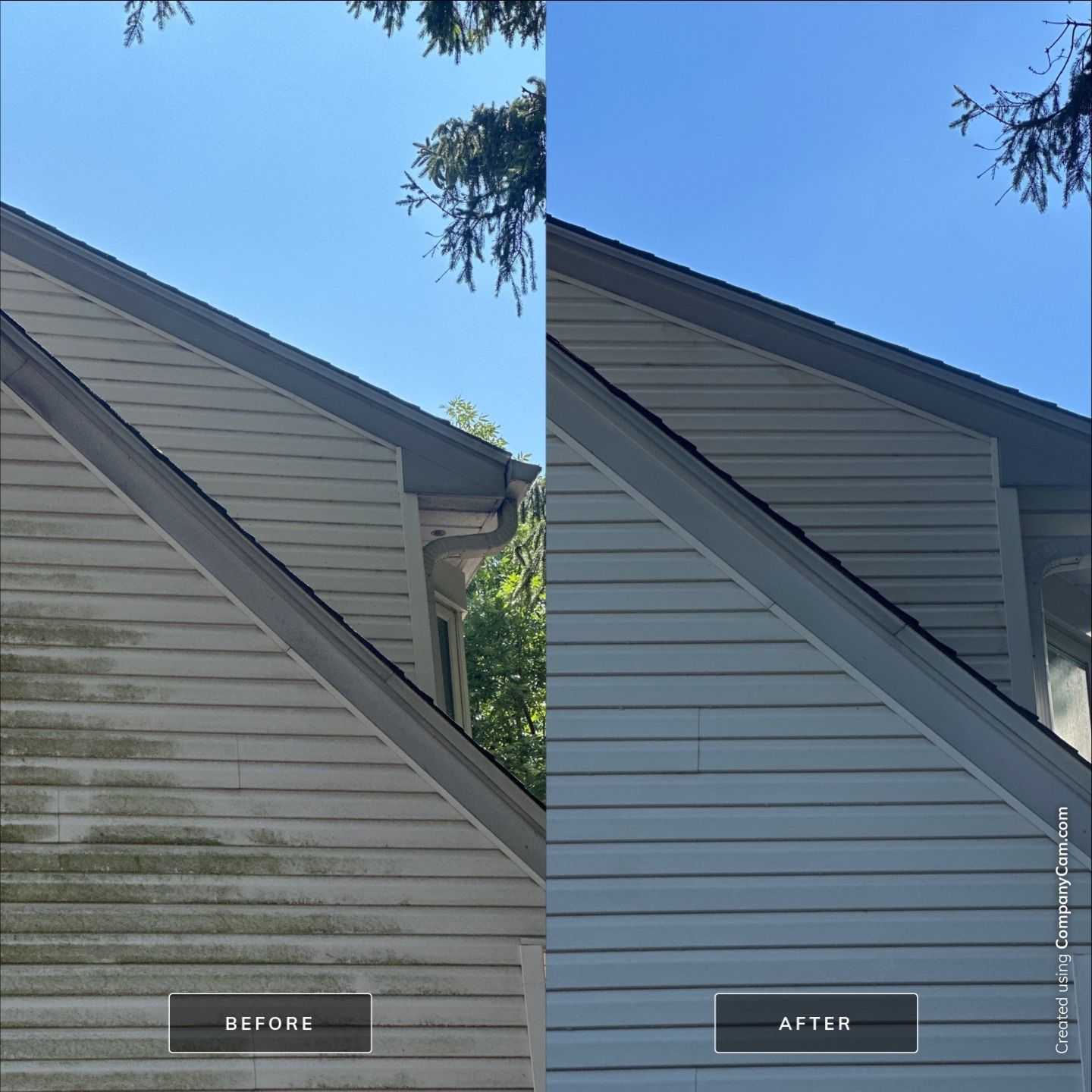 Project in Woodstock by Simmons Power & Soft Washing