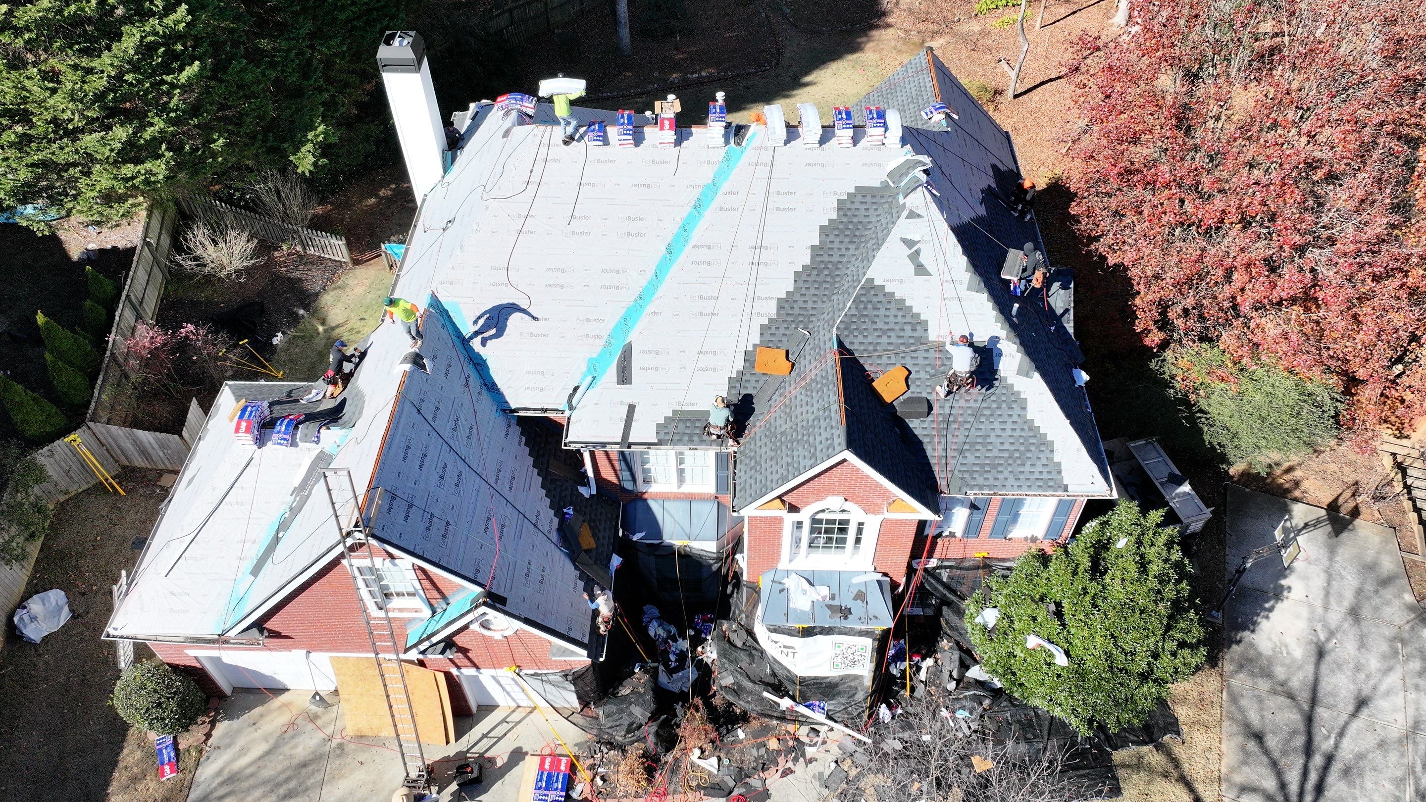 GAF Timberline HDZ in Charcoal by Element Pros Roofing, LLC