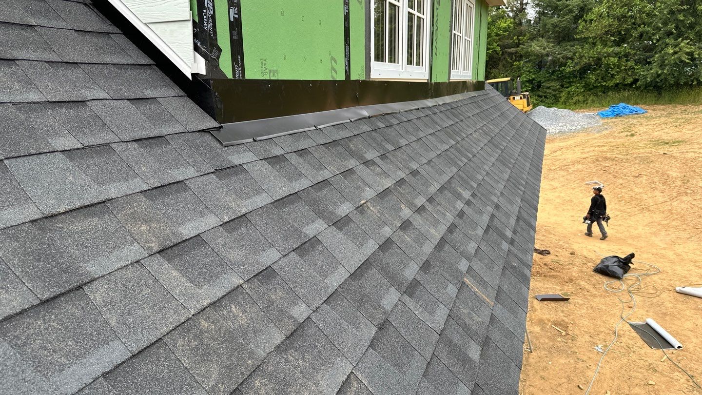 GAF Timberline Solar on New Construction by American Home Contractors