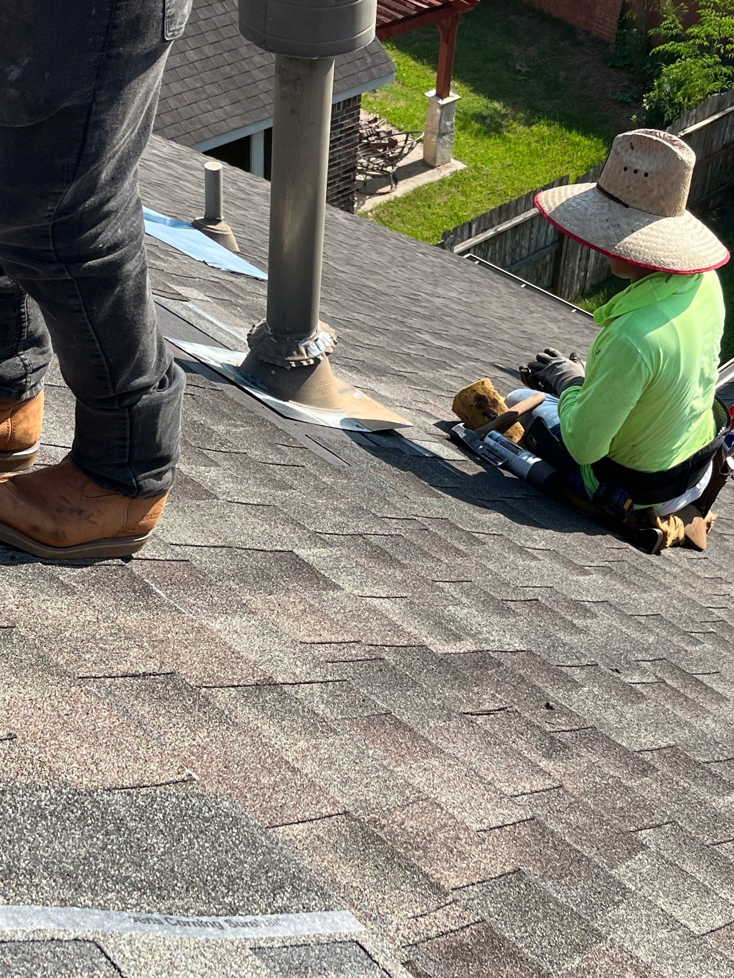 Residential Roofing Repair using Owen's Corning Duration (Lifetime) Shingles by Roof Repair Company