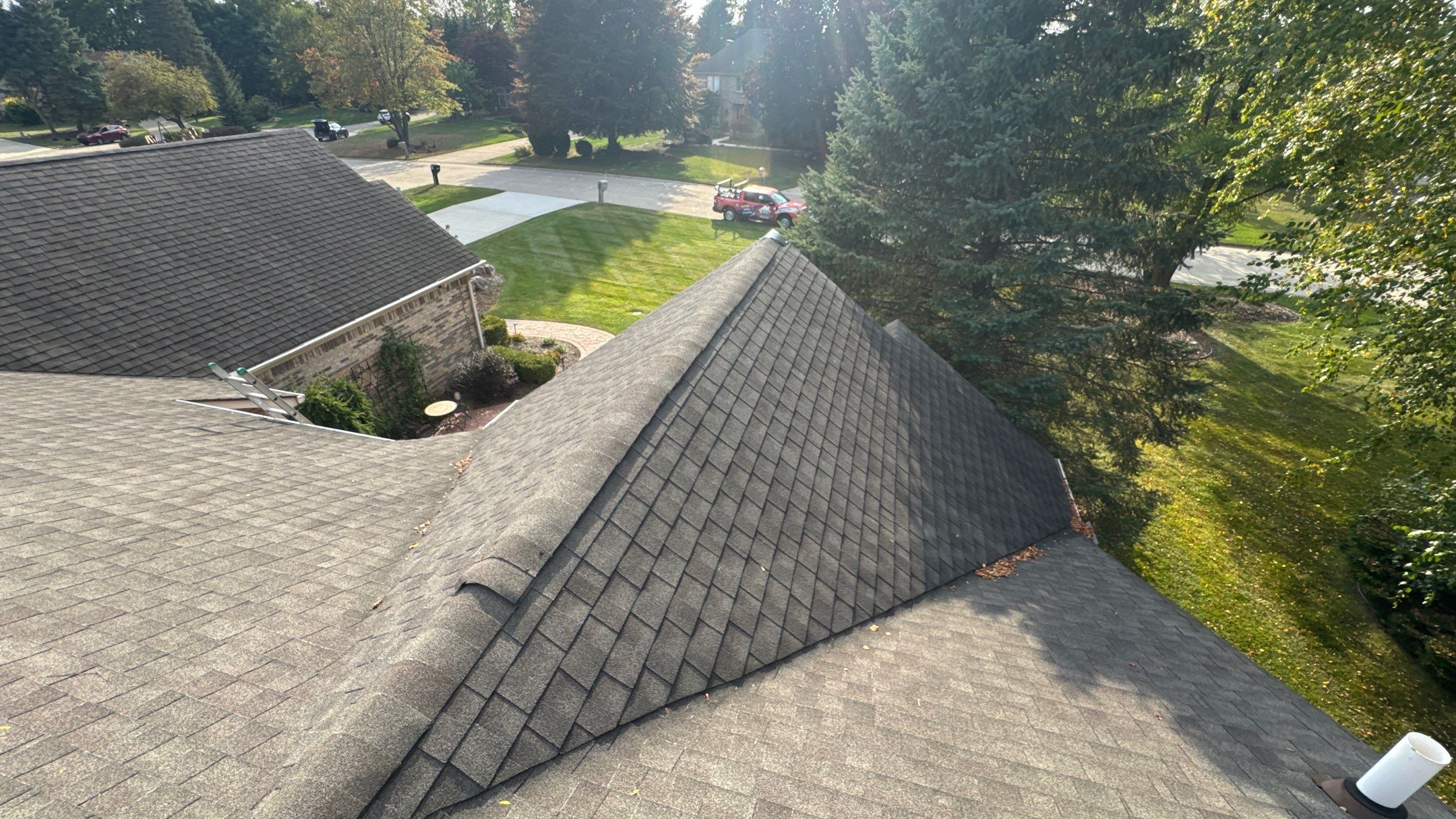 Roof Replacement using Owens Corning Teak by 180 Contractors