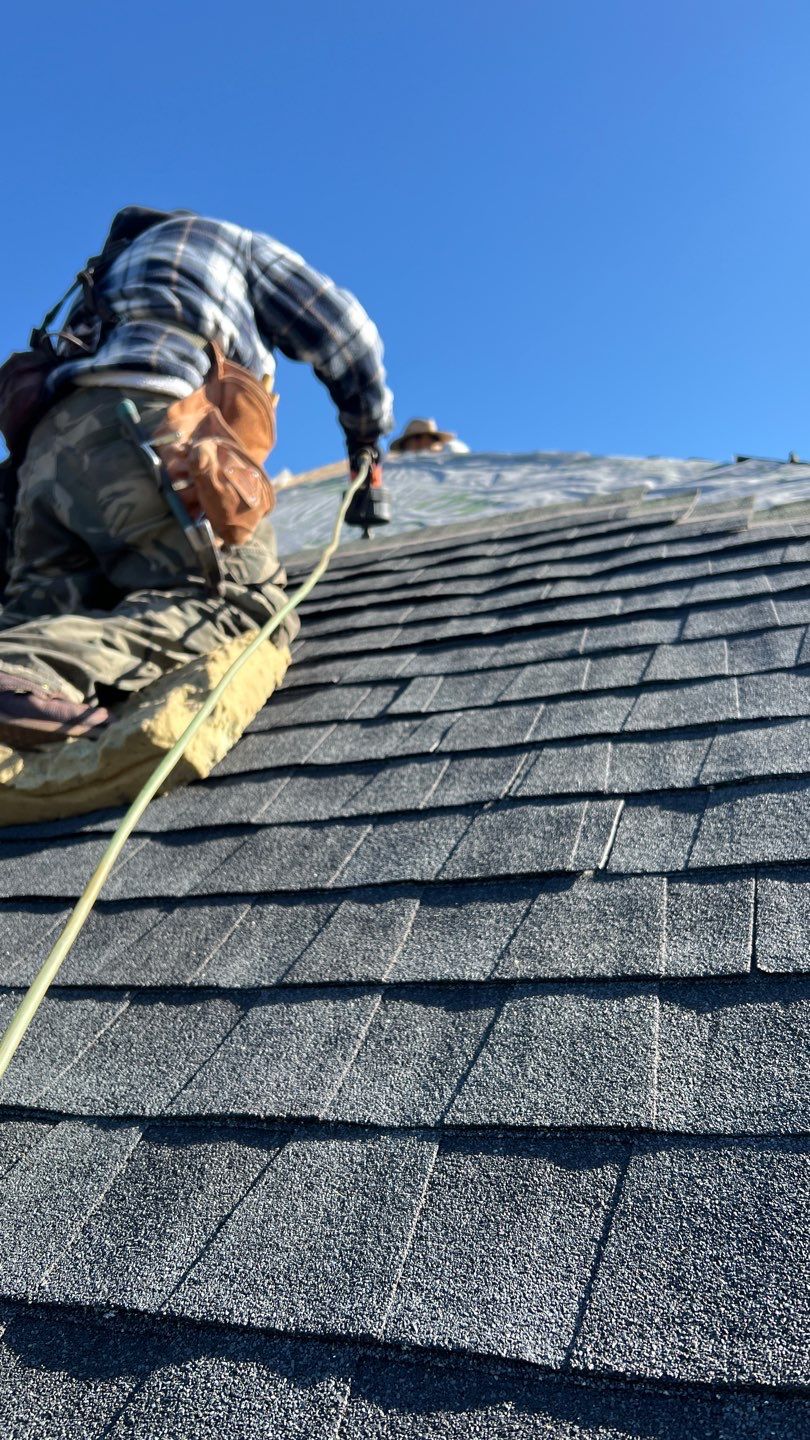Residential Roofing Installation using GAF Natural Shadow  by A & H Roofing and Contracting
