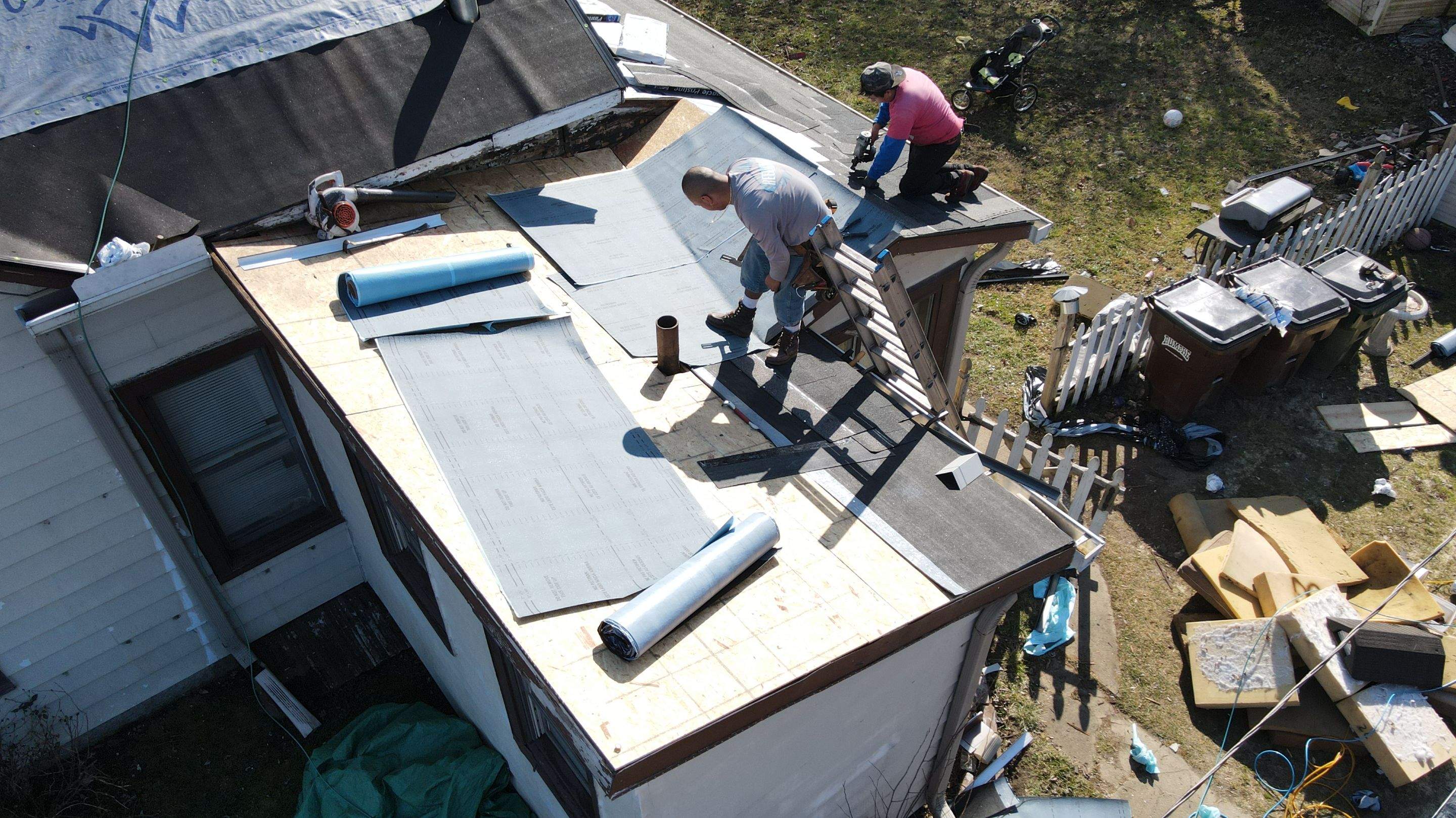 3 Layers and full Re-Deck!!!! by Tamlin Roofing