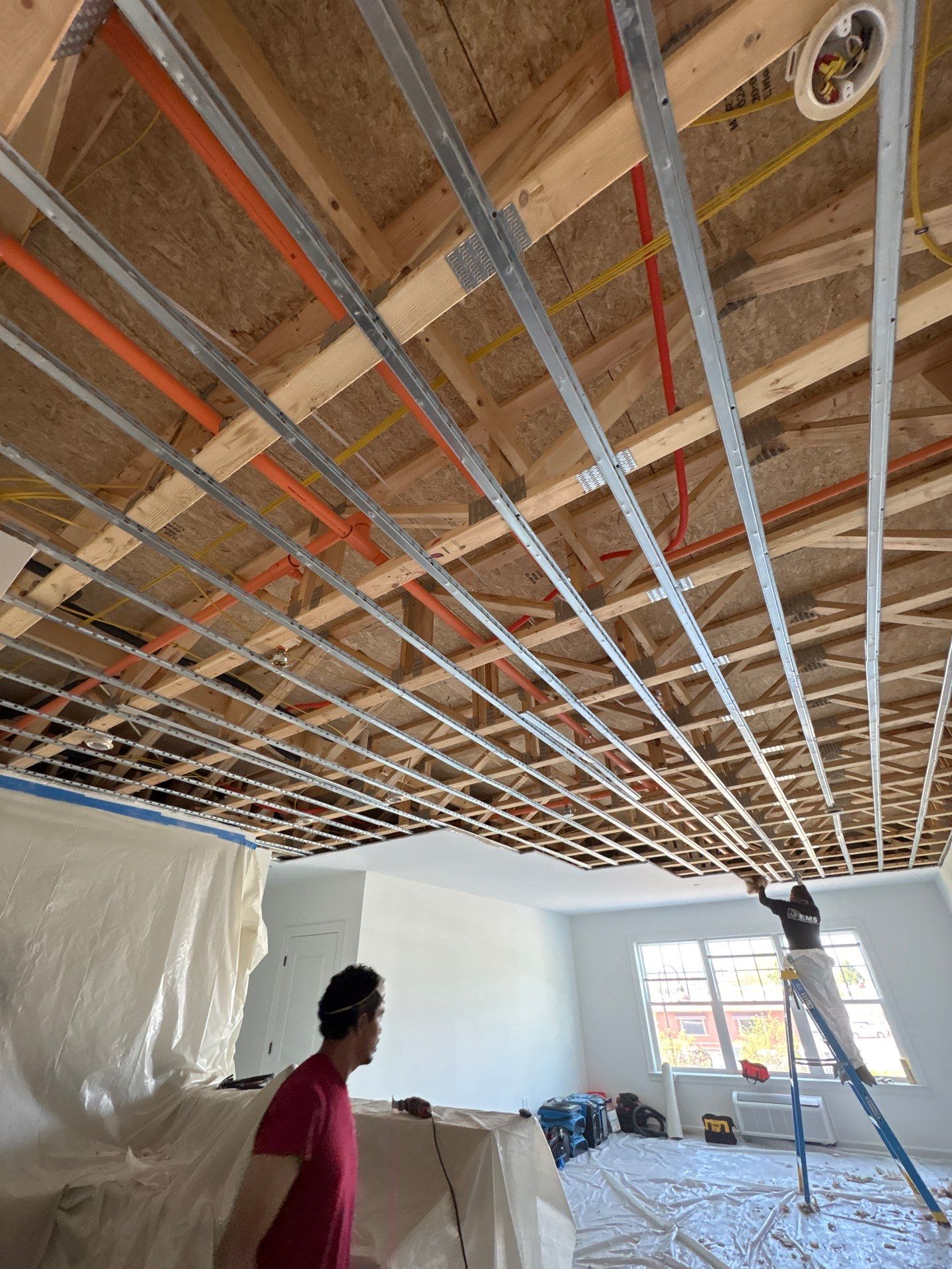Emergency Water Mitigation and Restoration at Patchogue Luxury Apartments by EMS Restoration Corp