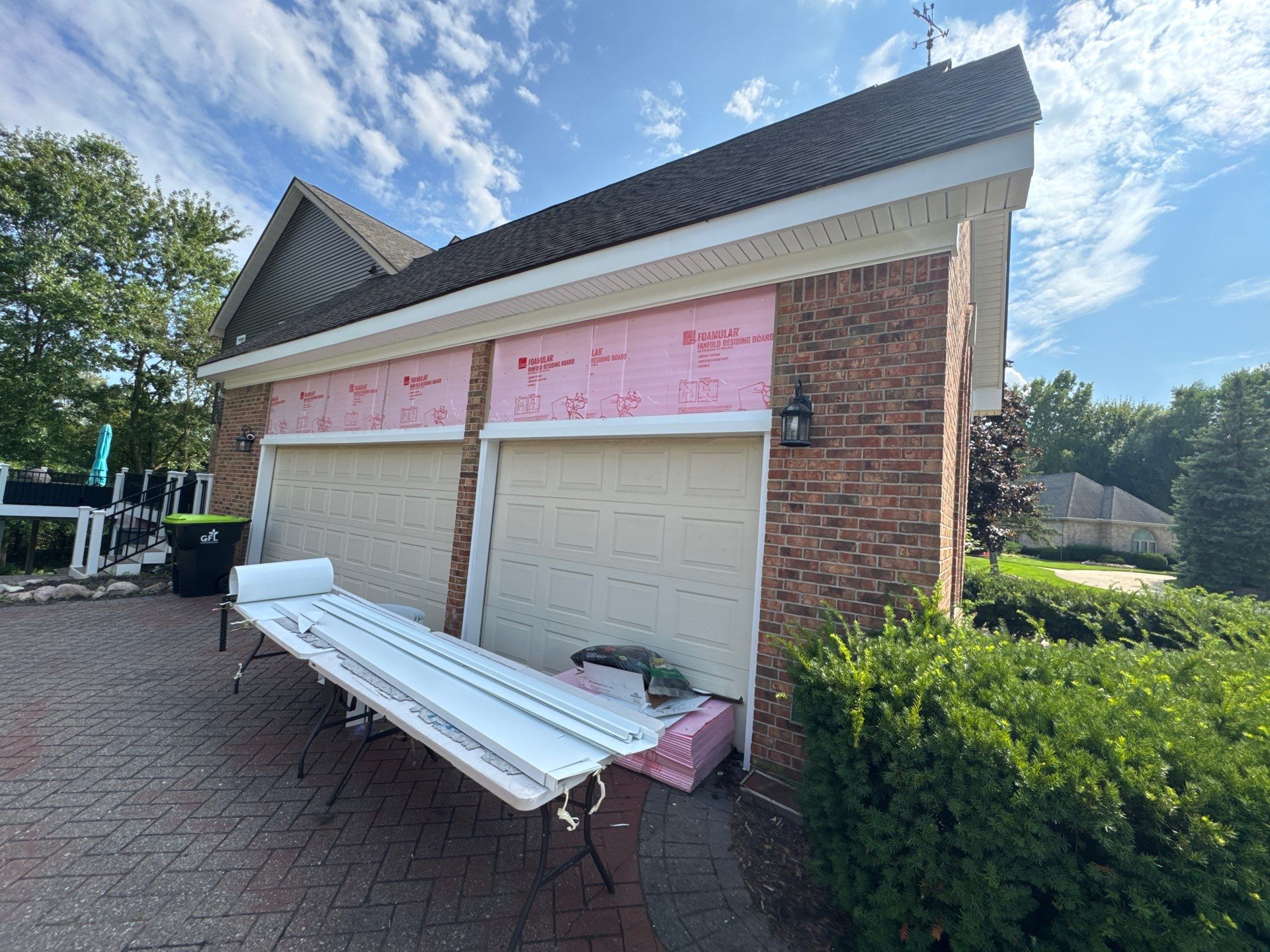Siding Replacement using Alside Odyssey D4" Flagship Brown by 180 Contractors
