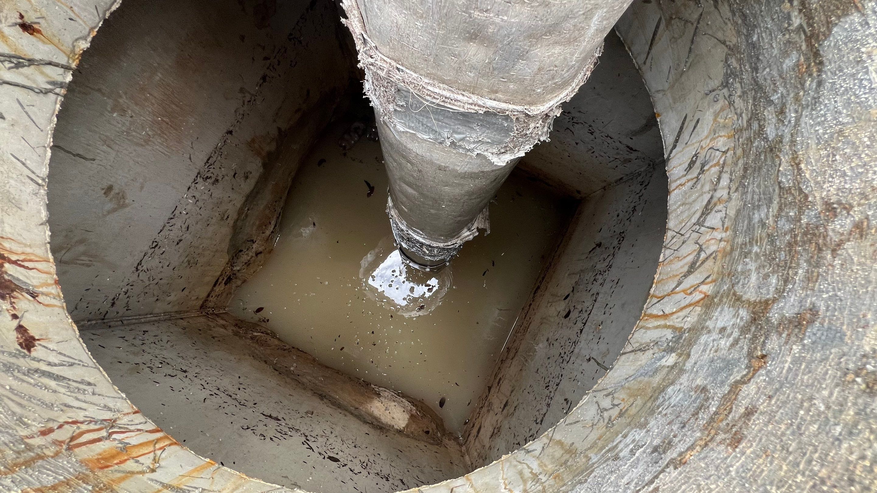 New Construction Commercial Parcel Stormwater System Cleaning by Don Mar, Inc. Storm Water Solutions