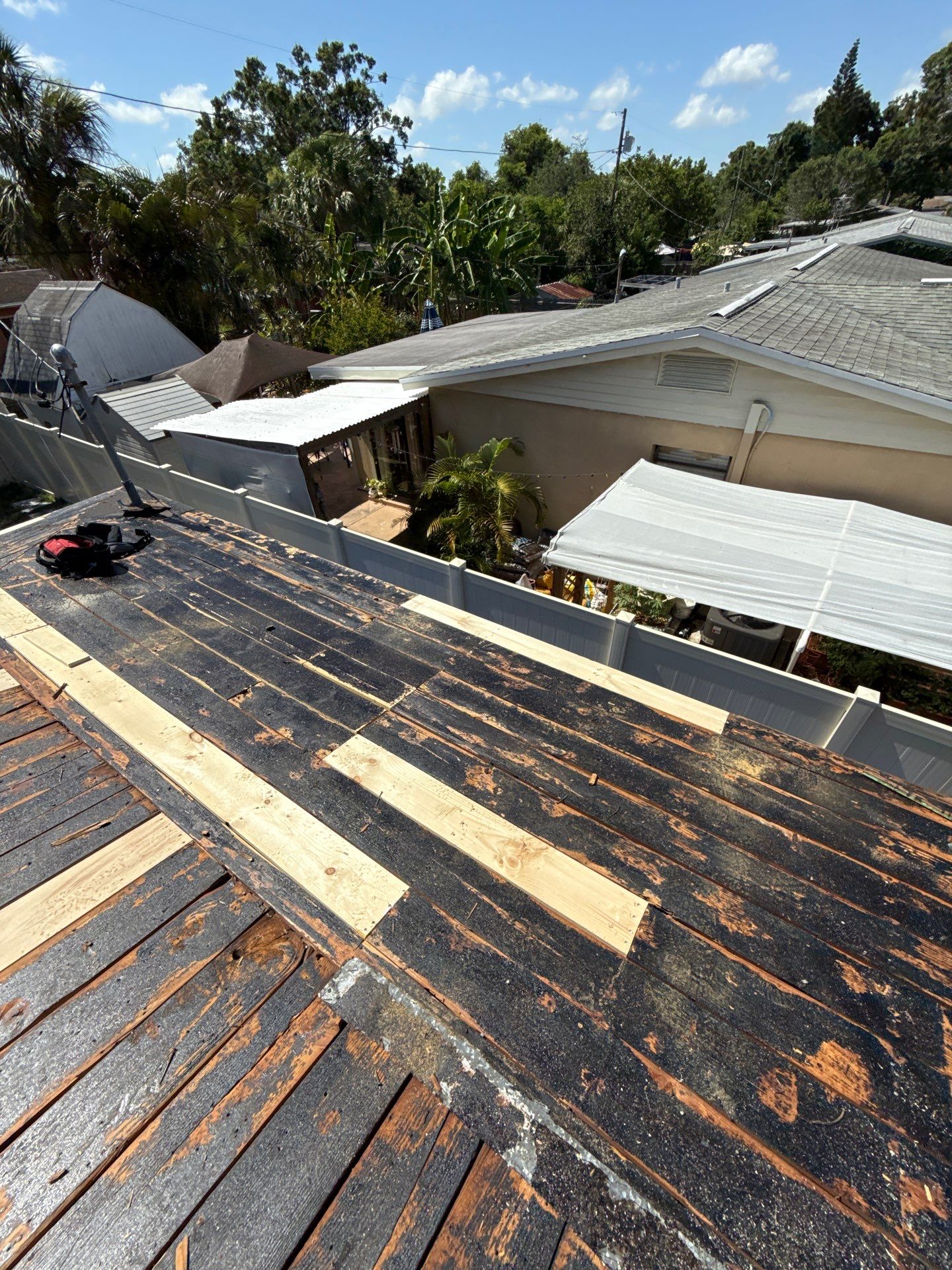 Project in Pinellas Park 33781 by Mitchell Roofing Company LLC 