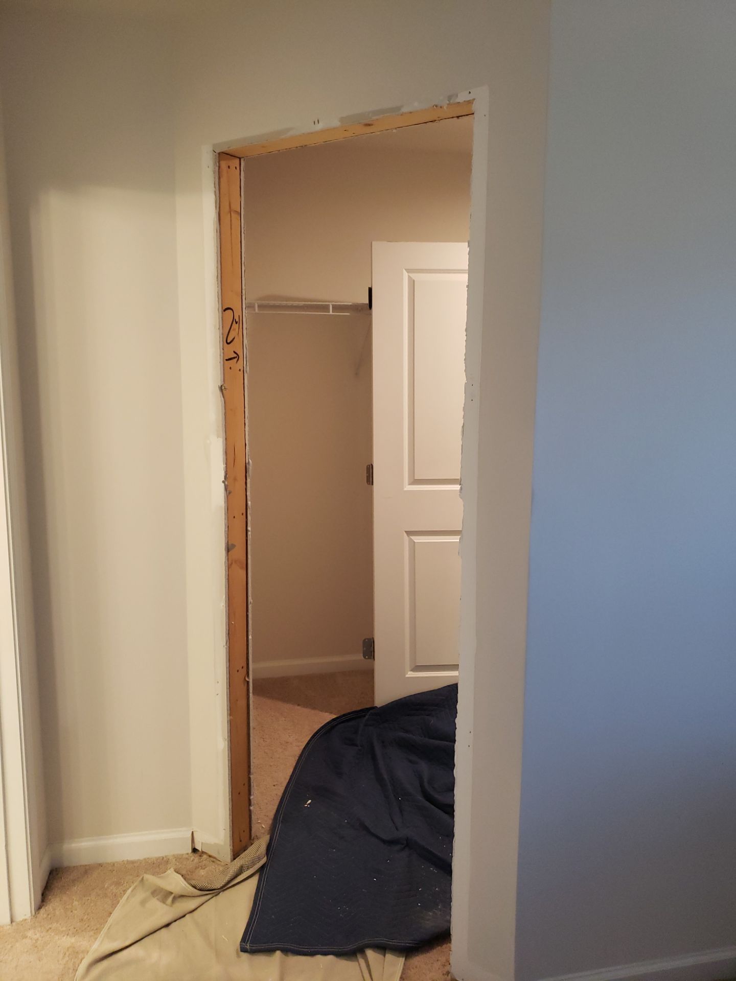 🚪✨ Seamless Closet Door Transformation! ✨🚪  by A Step Above Handy LLC 