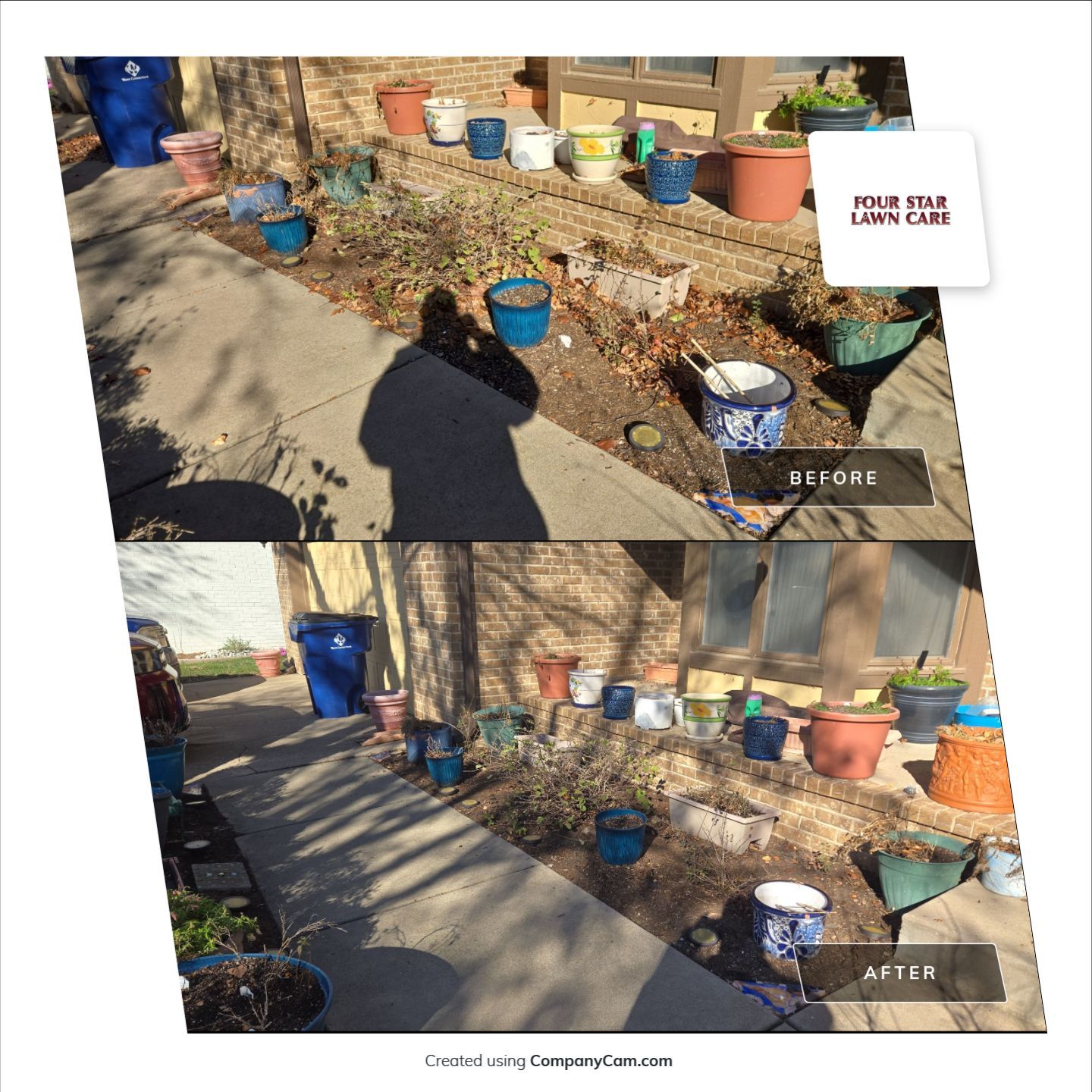 Project in Wichita by Four Star Lawn Care