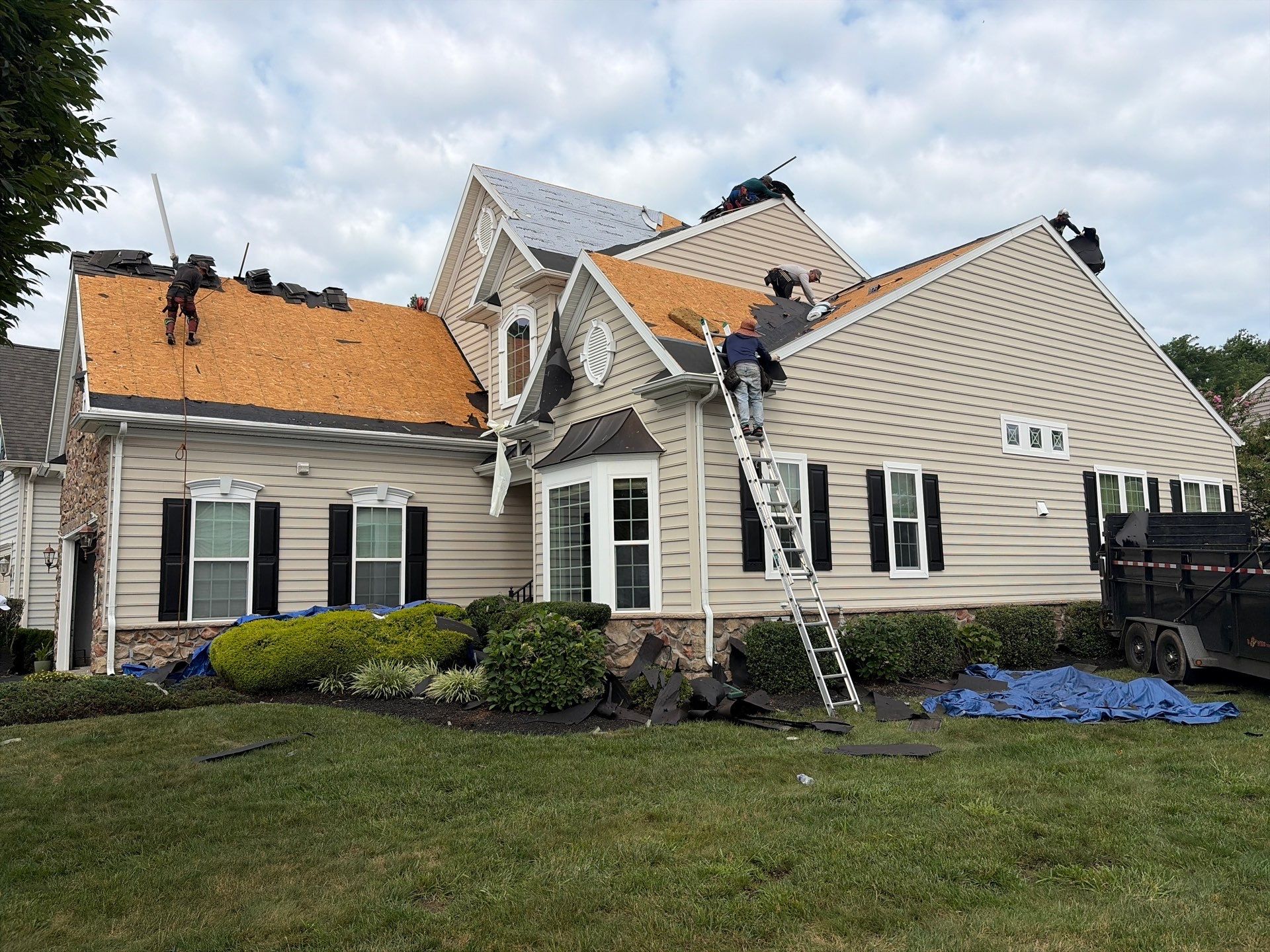 Residential Roofing Installation using GAF Timberline HDZ by Matter Construction, LLC