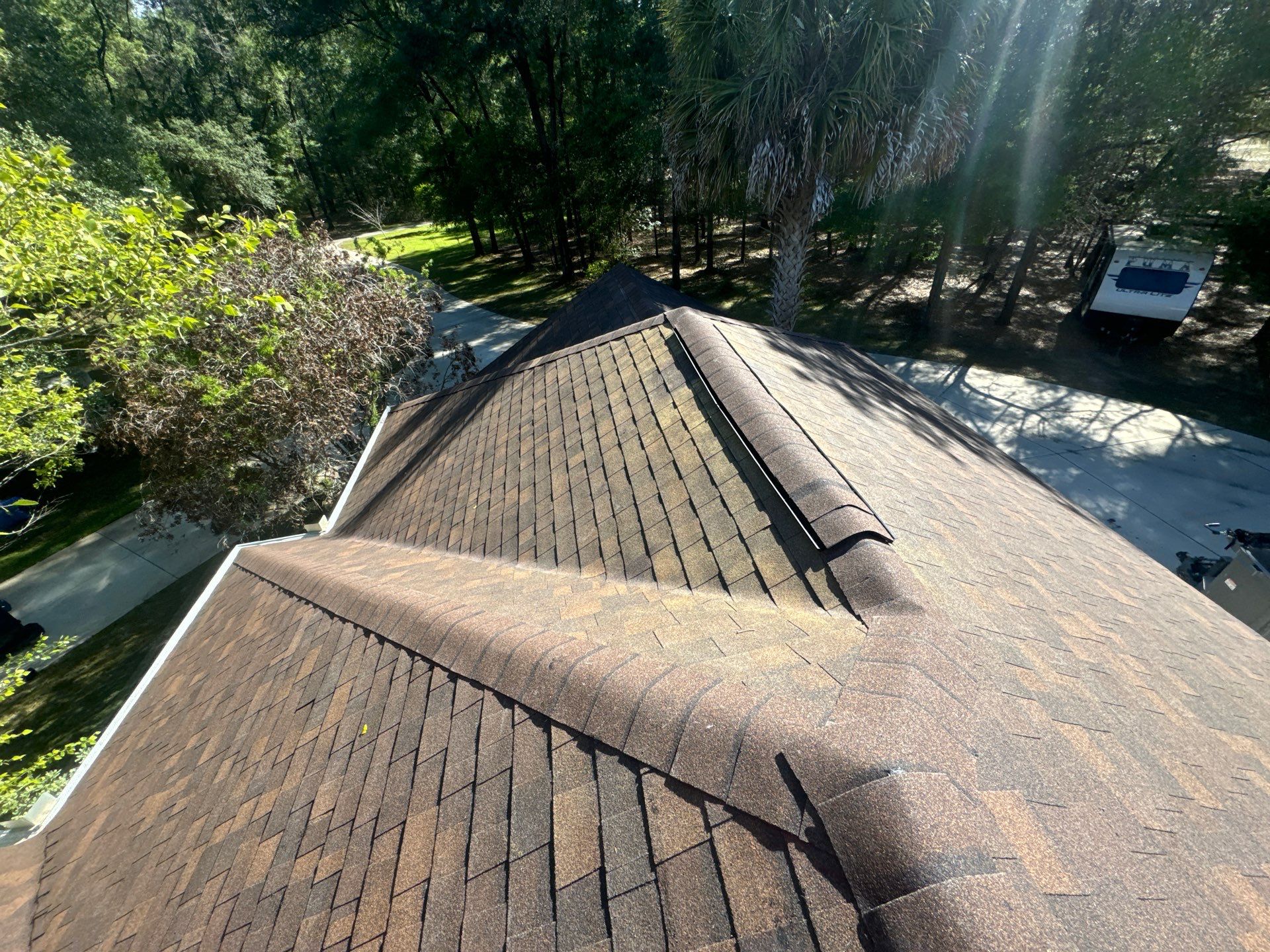 Roof Replacement using Owens Corning Oakridge - Brownwood by Brehm Roofing