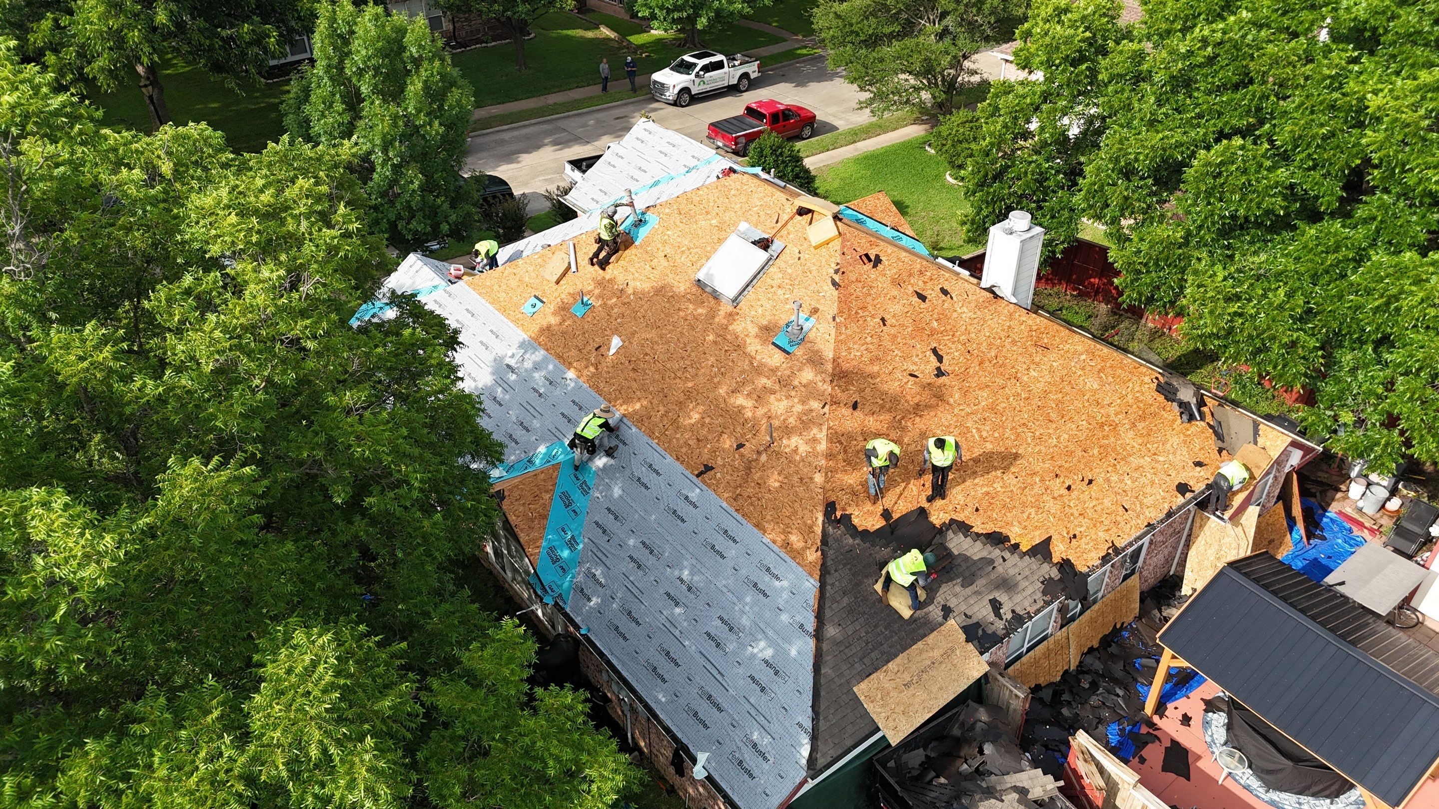 Fortified Roofing System Installation and Gutter Replacement in Rowlett by Springtree Restoration 