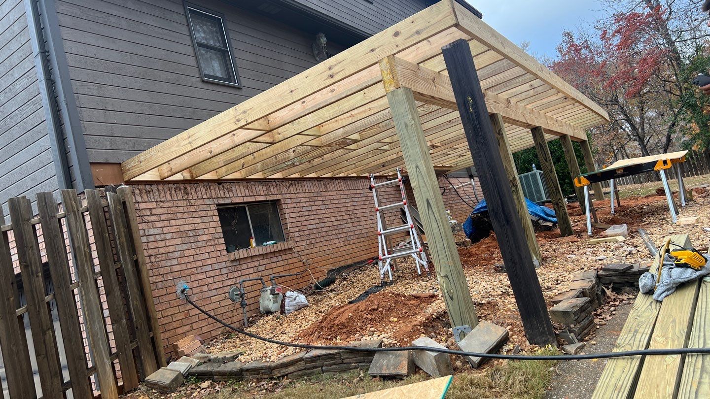 Russet Woods - Deck by Pillar and Pine